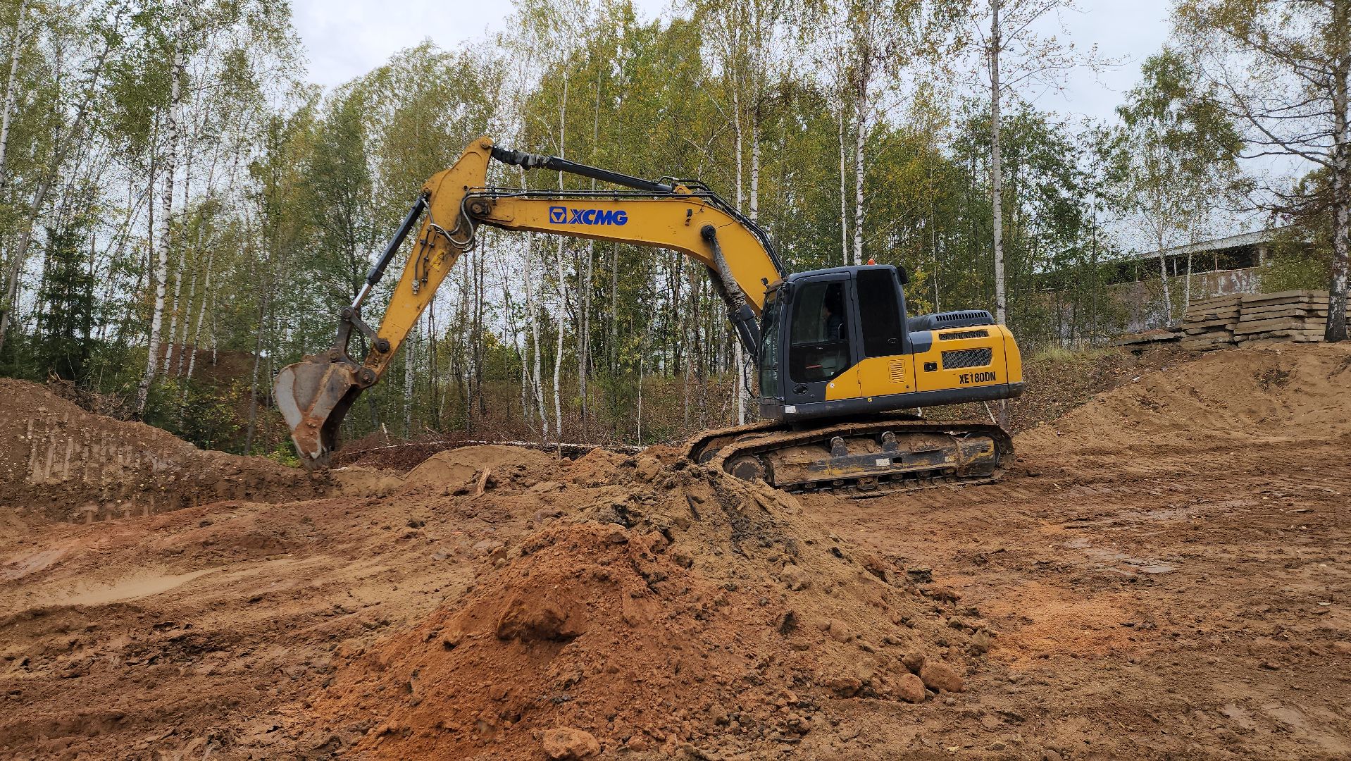 строительство дороги, объездная дорога, тучково, руза, рузский городской округ, подмосковье, московская область,