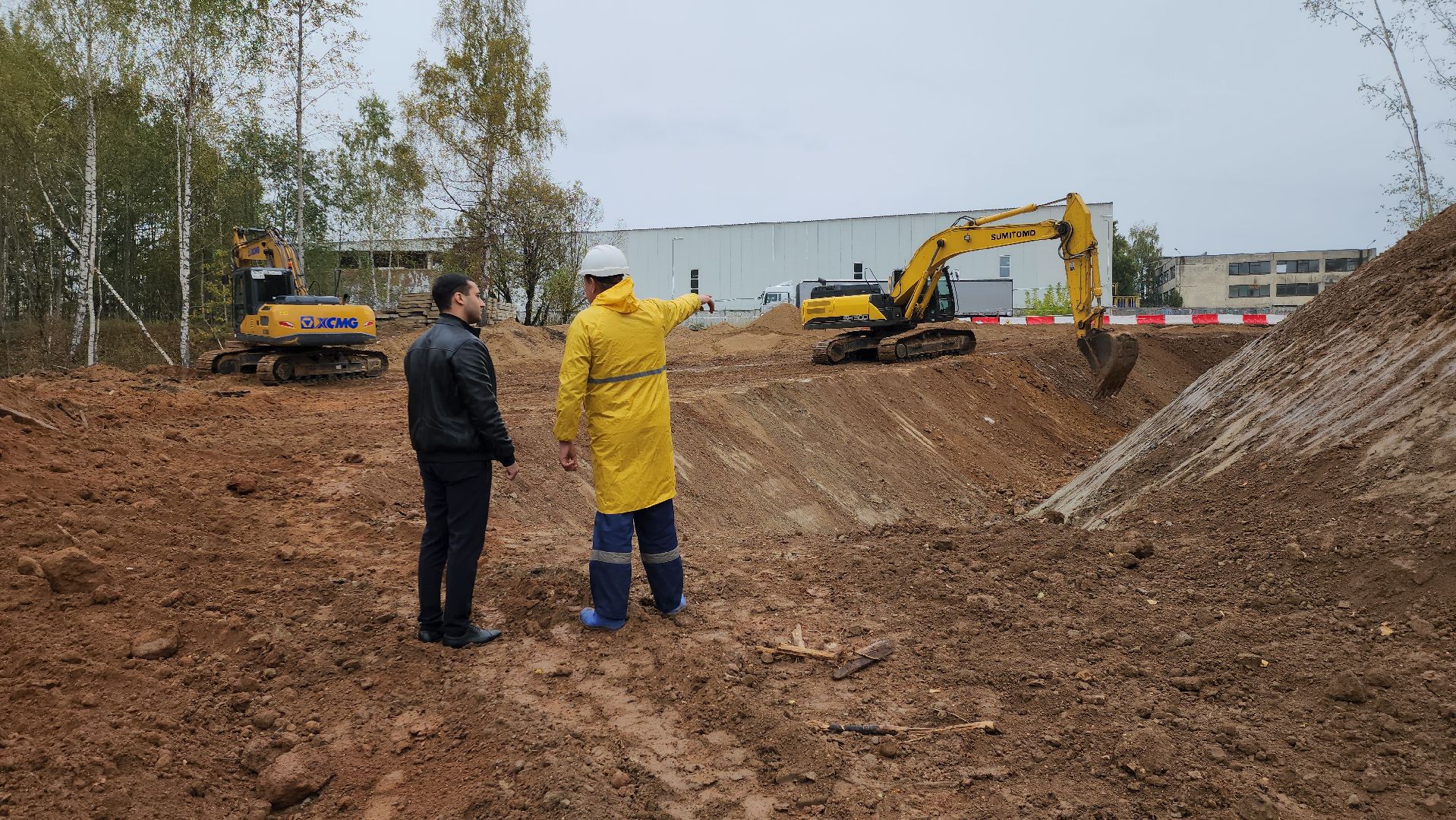 строительство дороги, объездная дорога, тучково, руза, рузский городской округ, подмосковье, московская область,