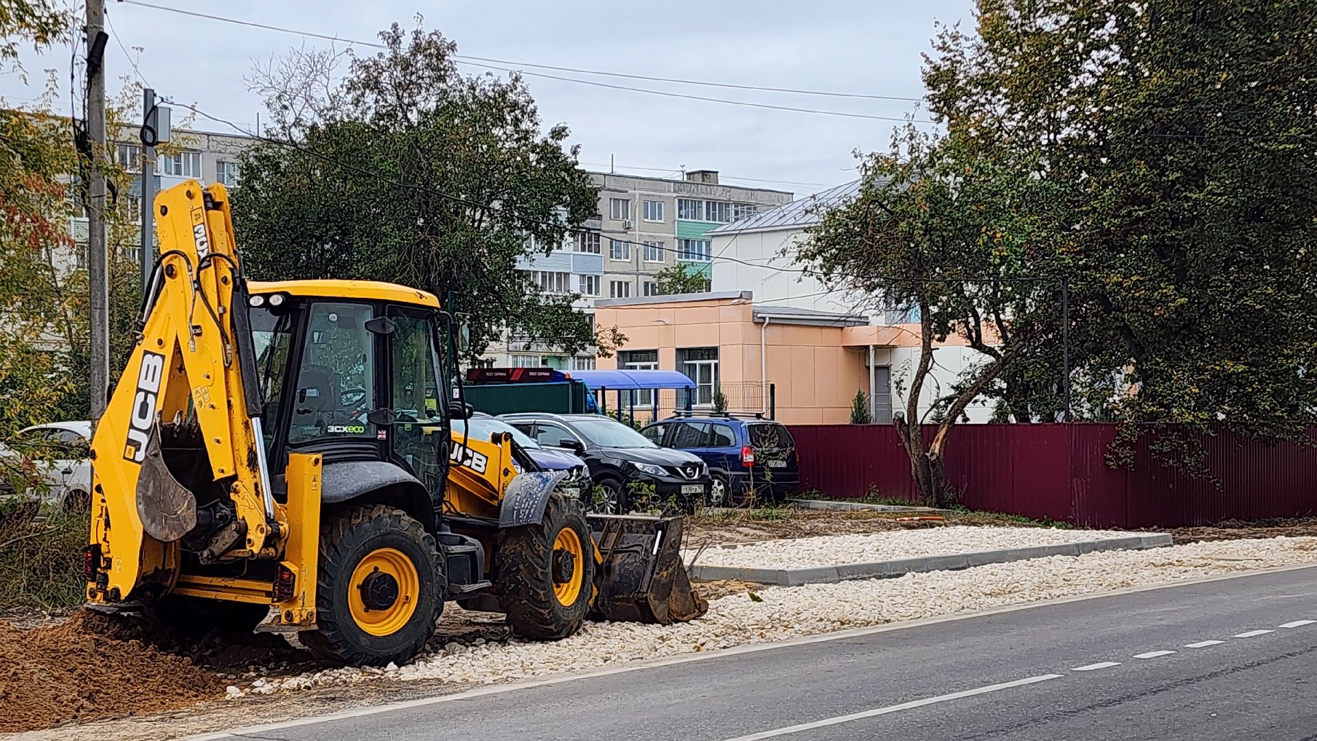 Бронницы, Установка остановки, Остановка общественного транспорта, Остановка на Садовом проезде,