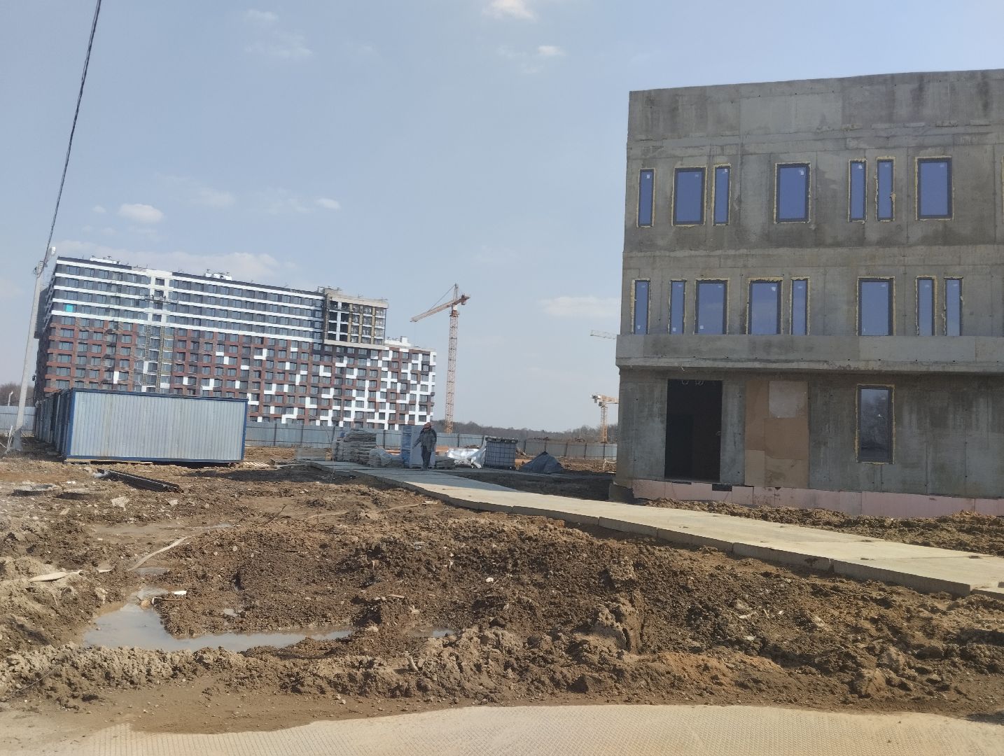 детский сад, строительство