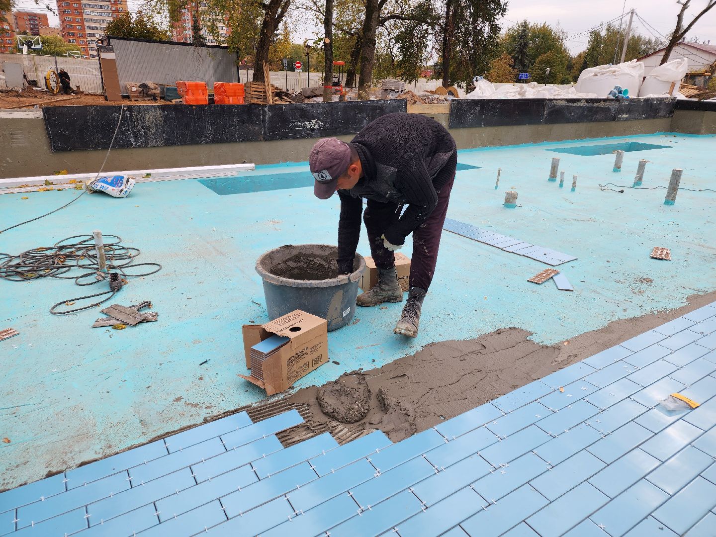 Чехов, бульвар Чехова, реконструкция, благоустройство, строительство, фонтан, малые архитектурные формы, пешеходные дорожки, нацпроект жилье и городская среда, готовность объекта, сквер Чехова,