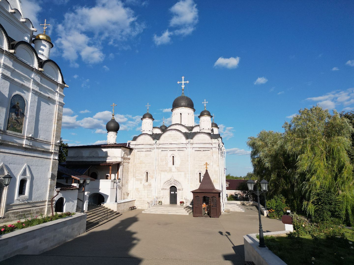 серпухов, монастырь, города, история, видео с коптера,