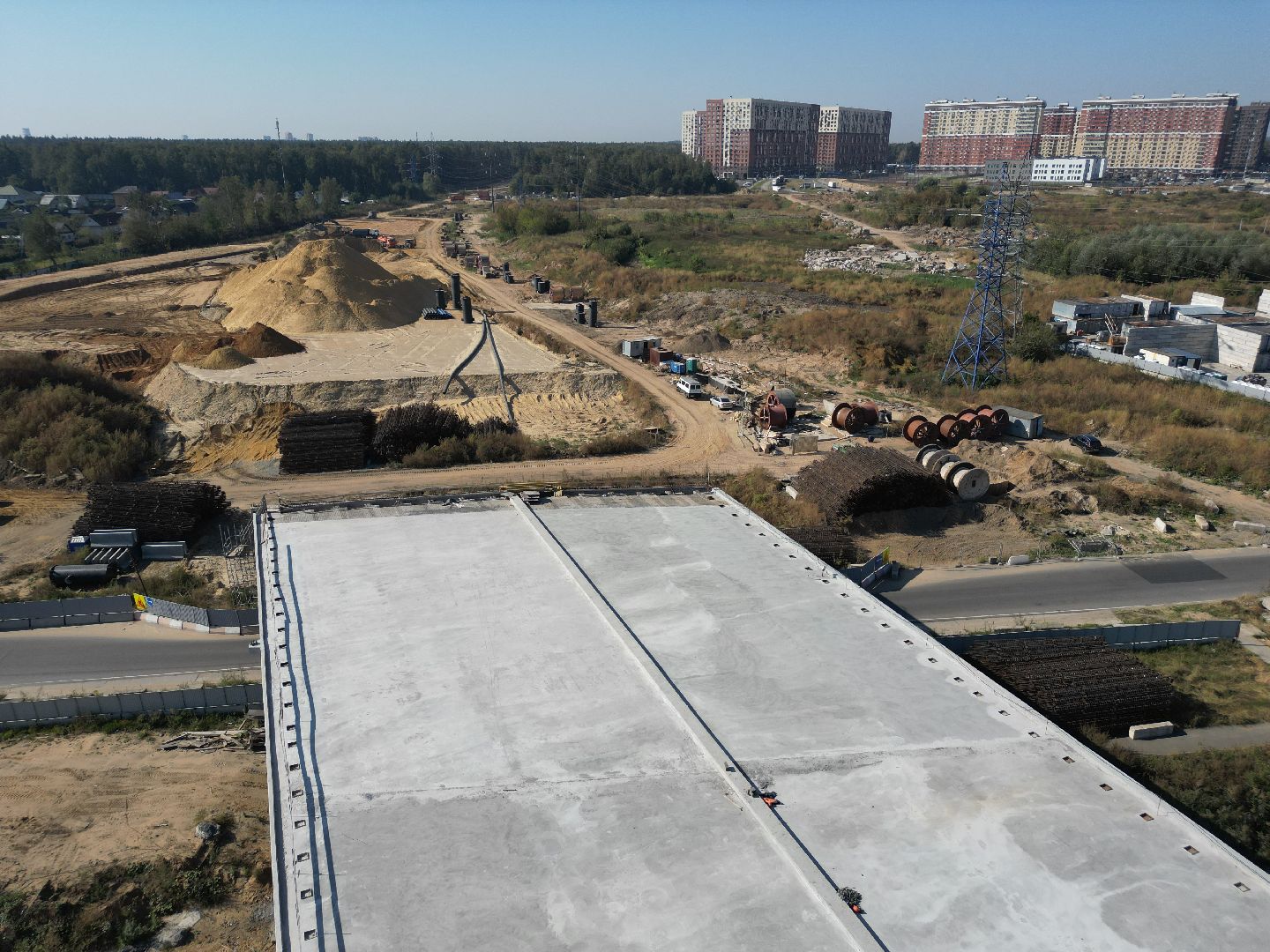 видео с коптера, дорога, юла,