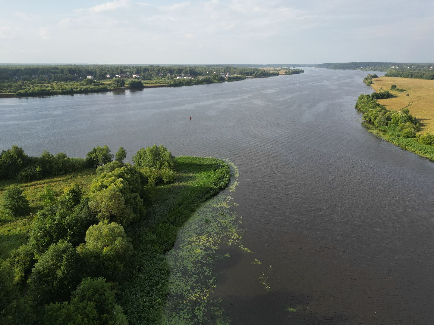 видео с коптера, церковь, дубна,