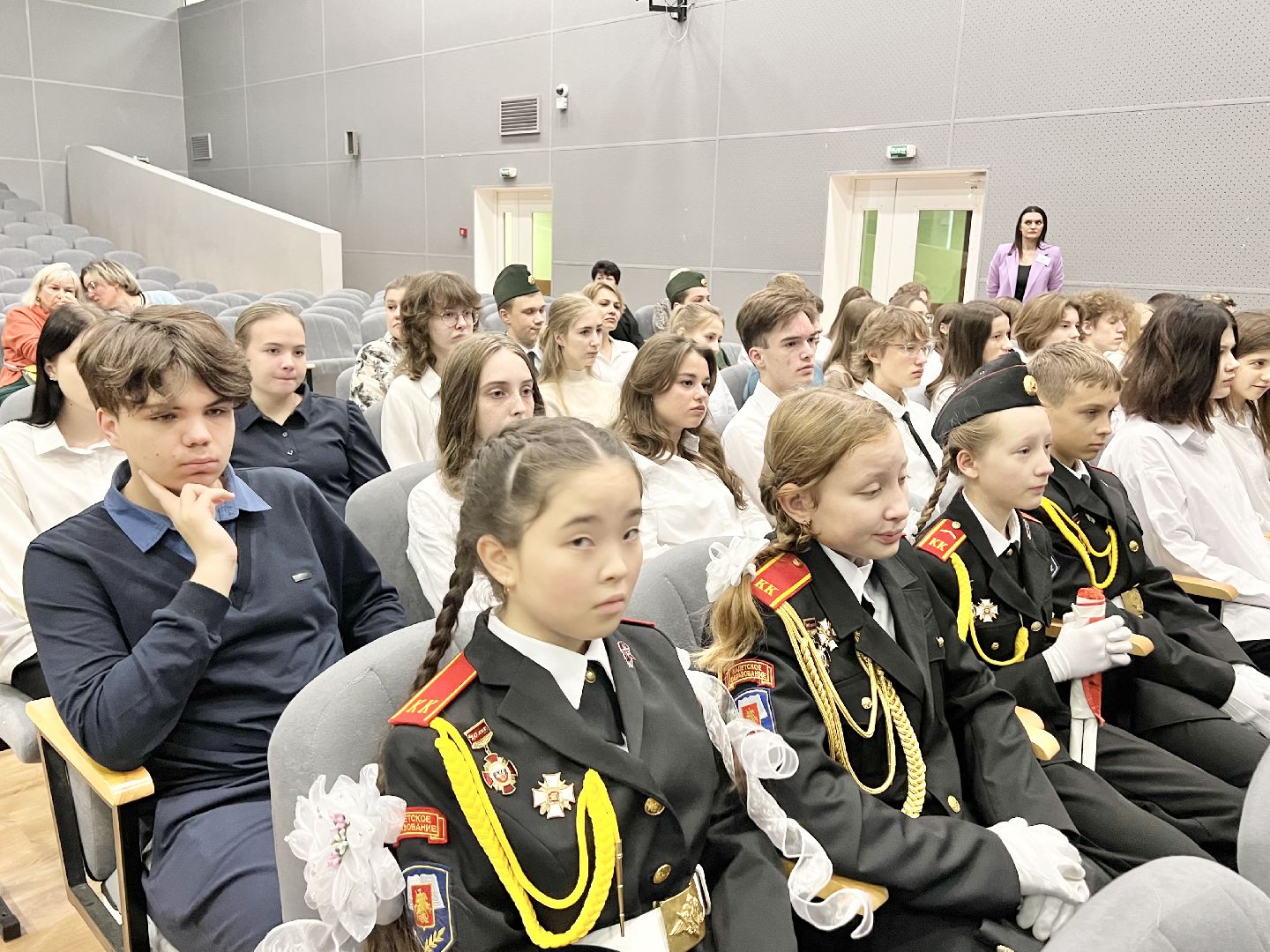 Балашиха, Подмосковье, урок мужества, дети Донбасса, День воссоединения Донбасса и Новороссии с Россией,