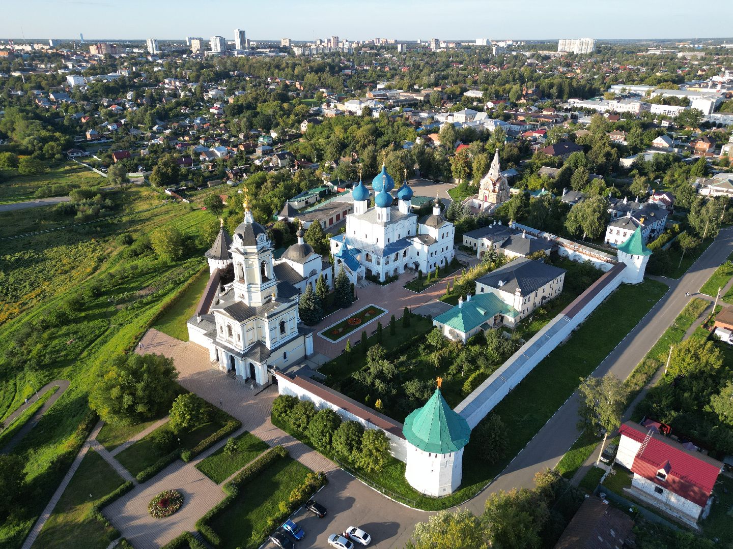 видео с коптера, серпухов, культура, города,