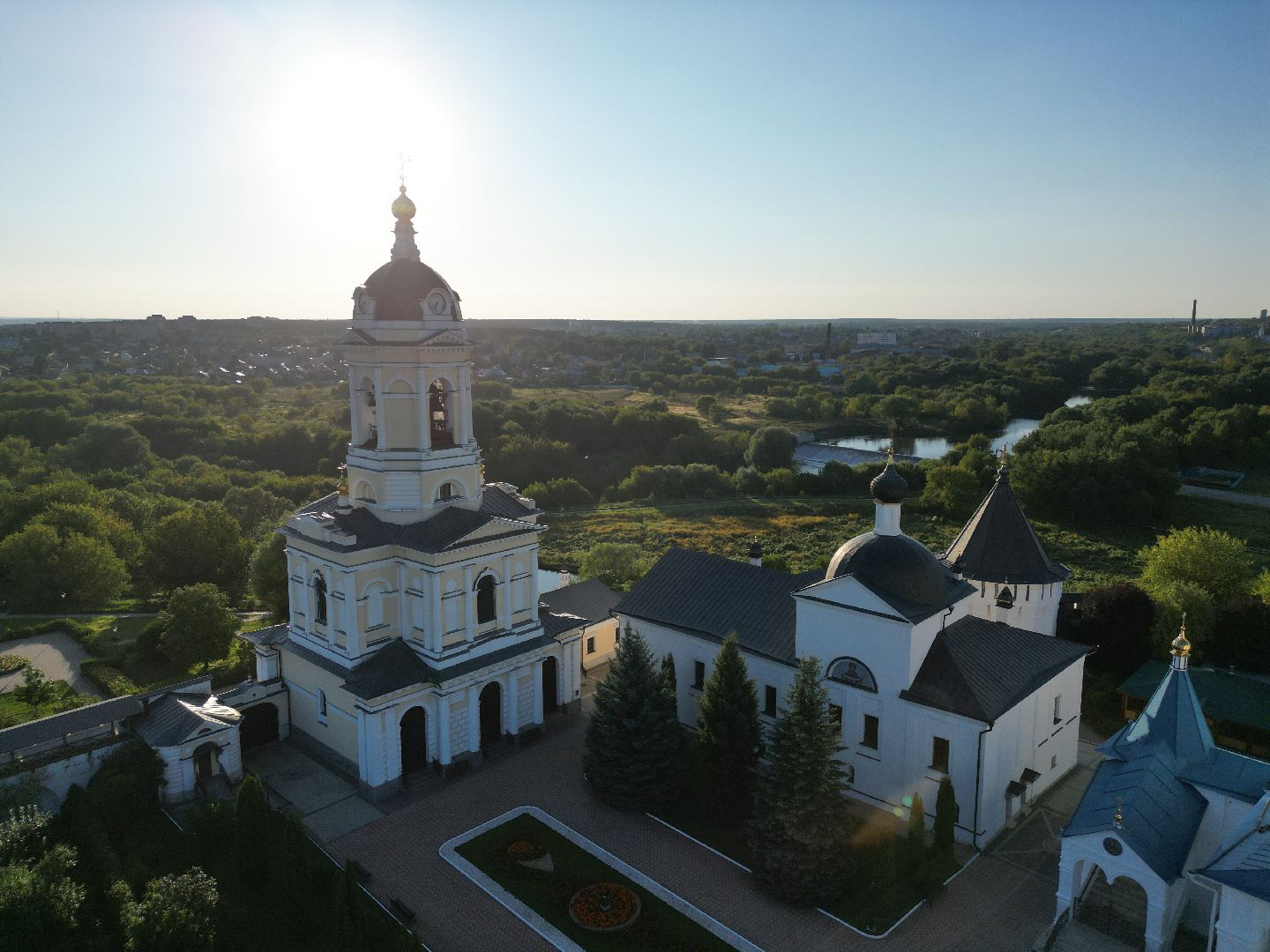 видео с коптера, серпухов, культура, города,
