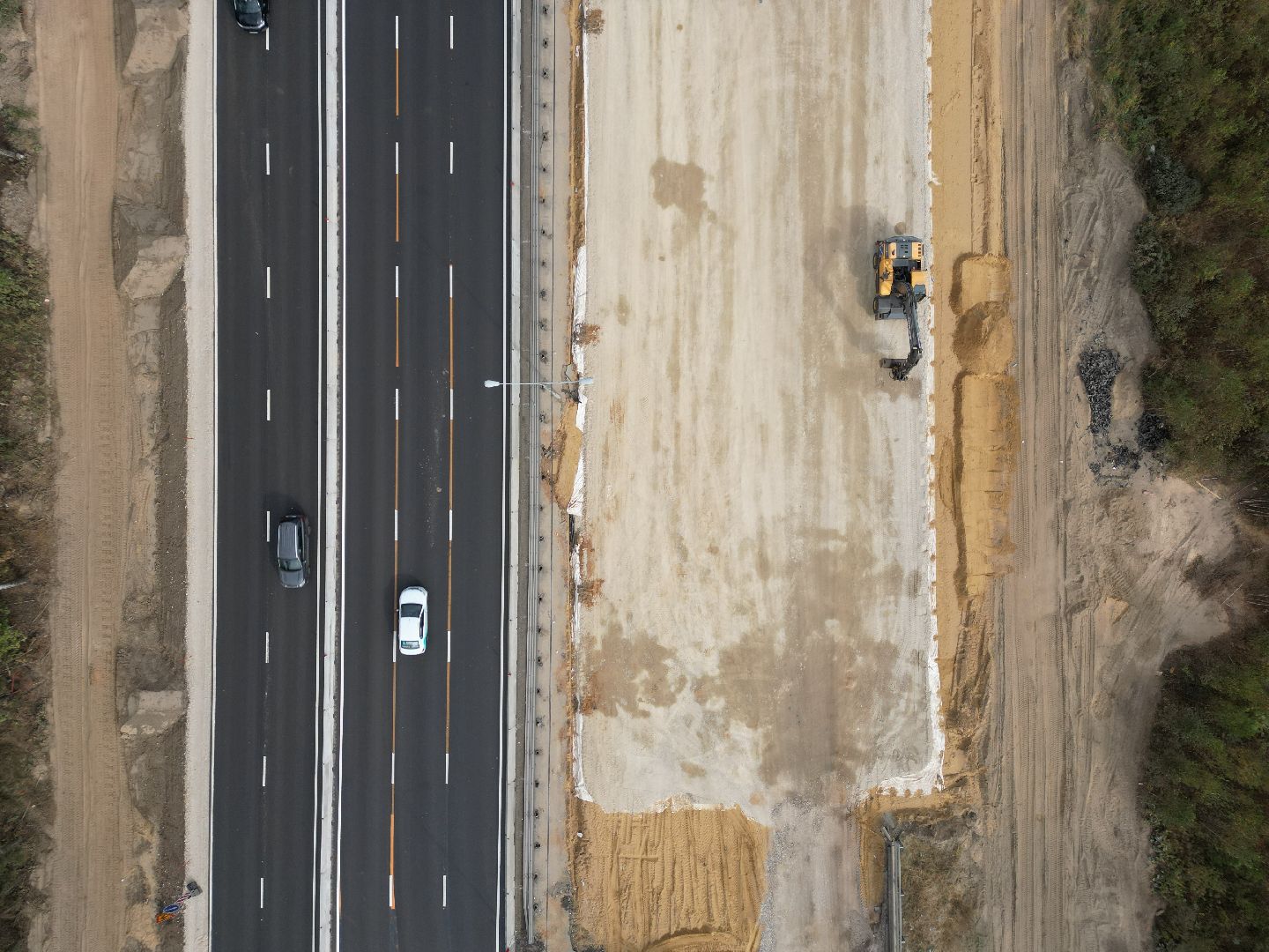 видео с коптера, дорога, трасса,