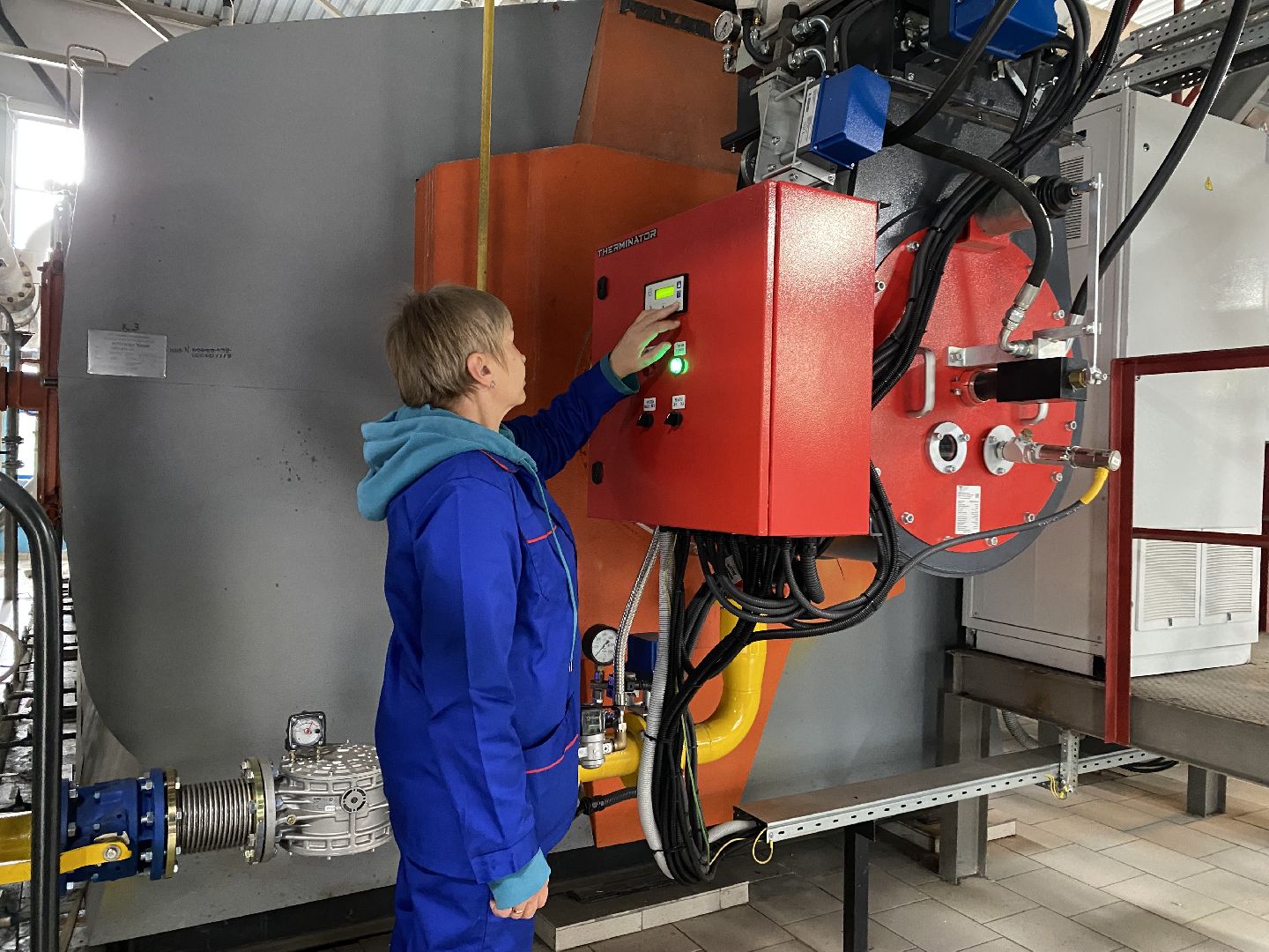 Отопление, Котельная, Котельная КШФ, Домодедово, пуск тепла, Подмосковье, Социальные объекты,