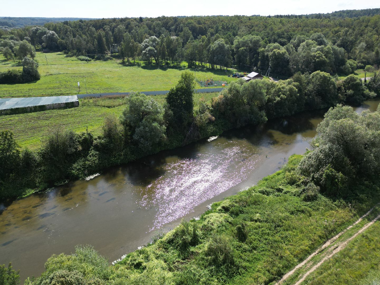 видео с коптера, города, серпухов, культура,