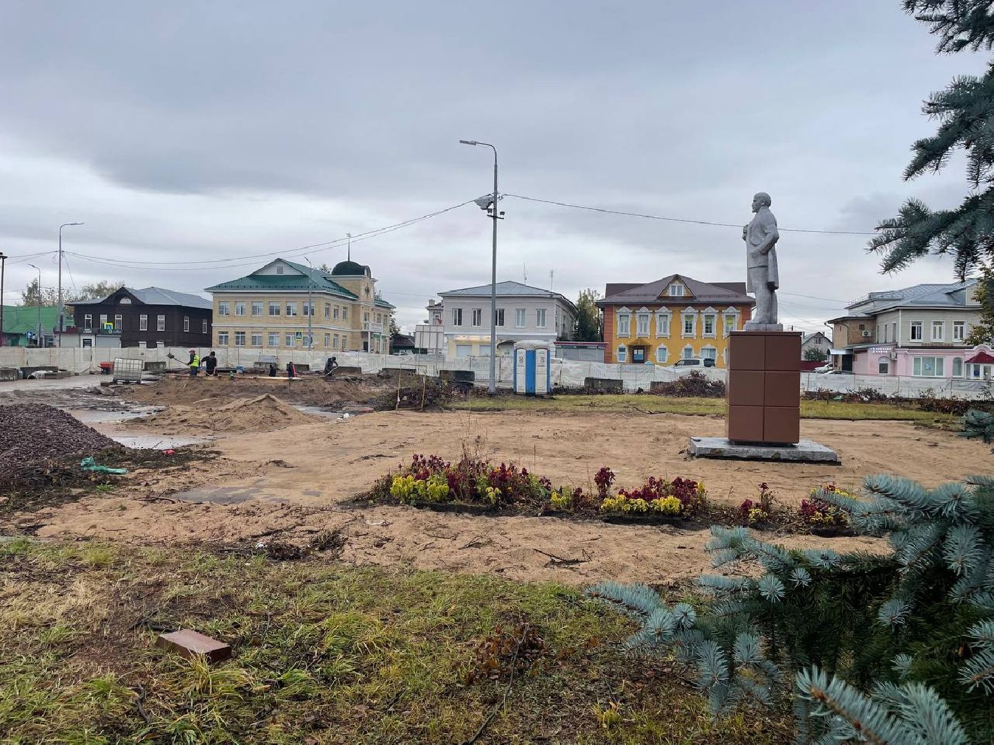 Талдом, Площадь Карла Маркса, Минблаго,