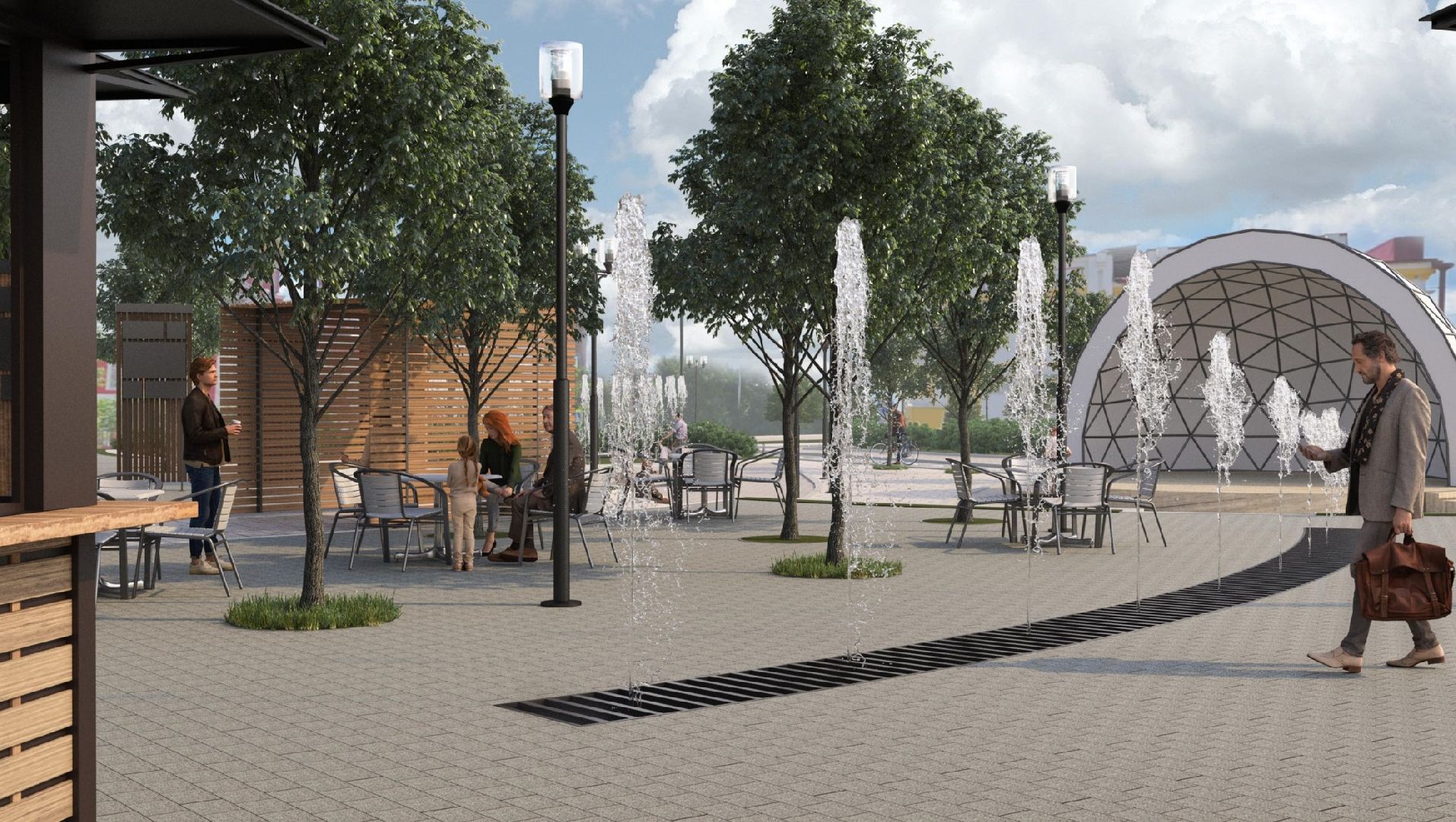 Талдом, Площадь Карла Маркса, Минблаго,