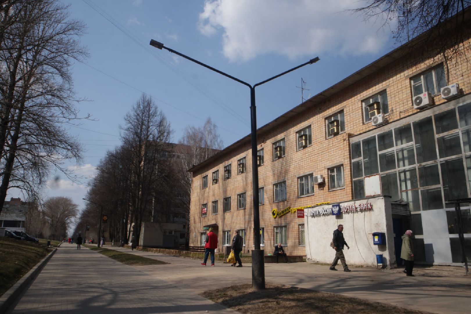 Пущино, Светлый город, освещение, благоустройство