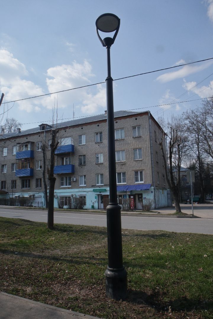 Пущино, Светлый город, освещение, благоустройство