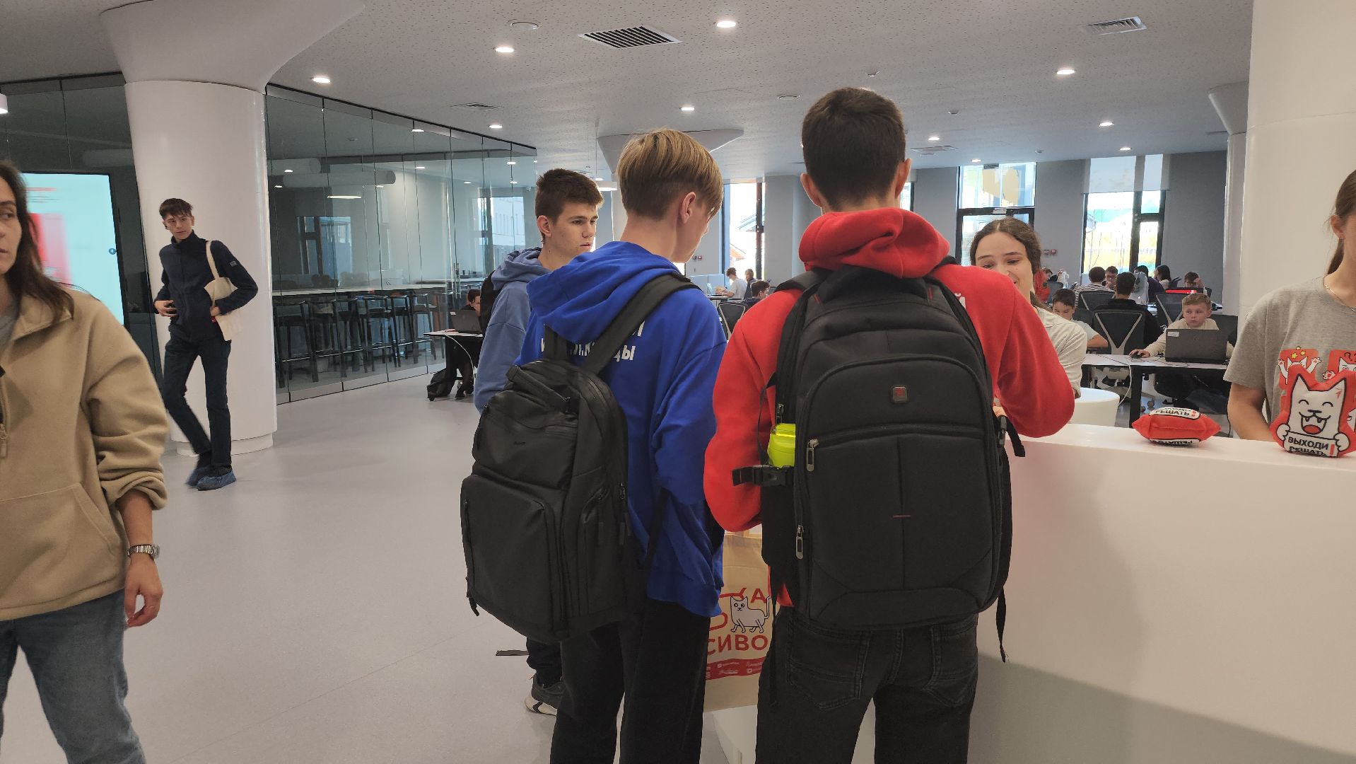 долгопрудный, технопарк физтех-лицея, выходи решать, космонавты, школьники, Николай Кудрявцев,