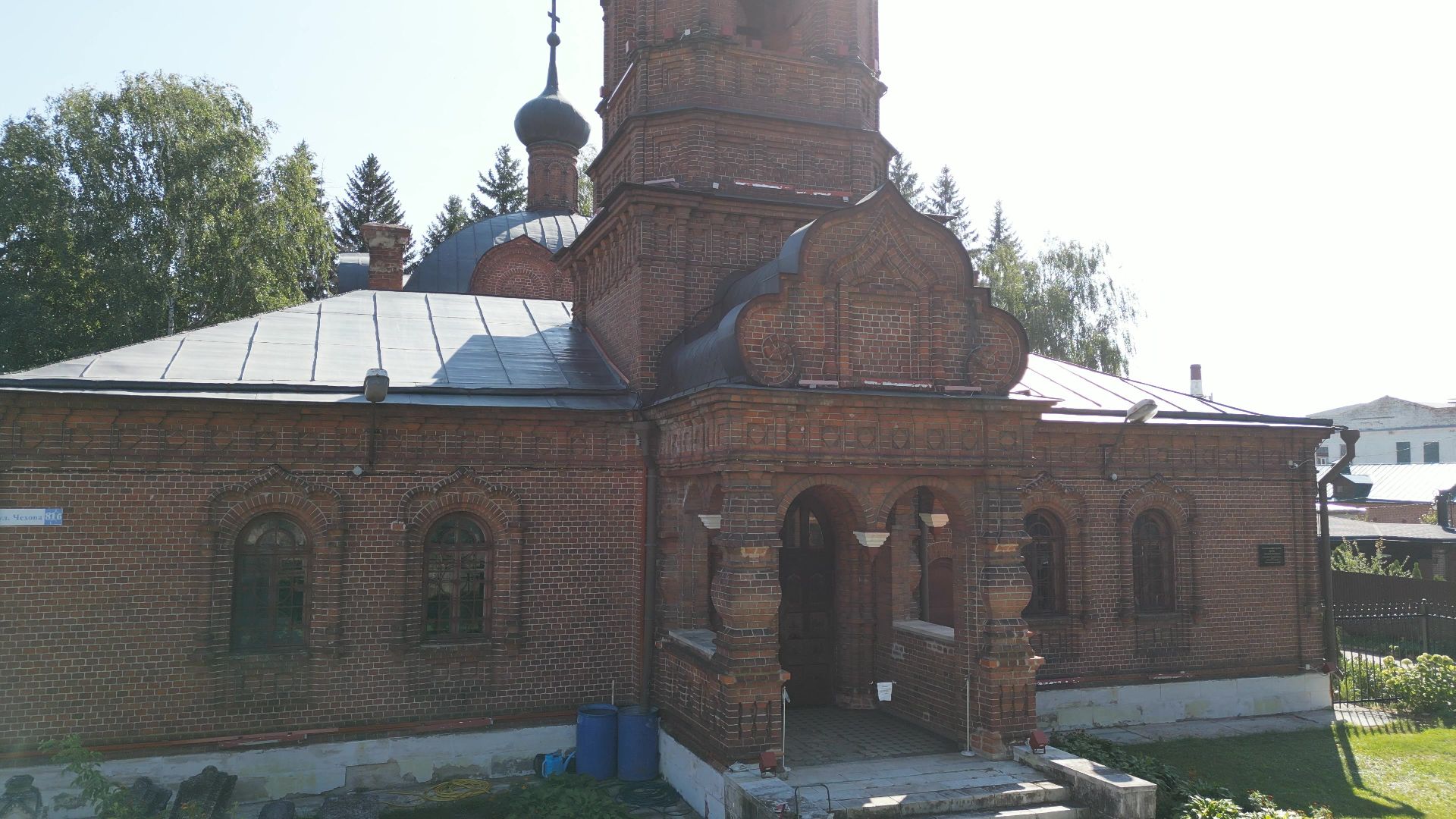 видео с коптера, серпухов, история, города, культура,