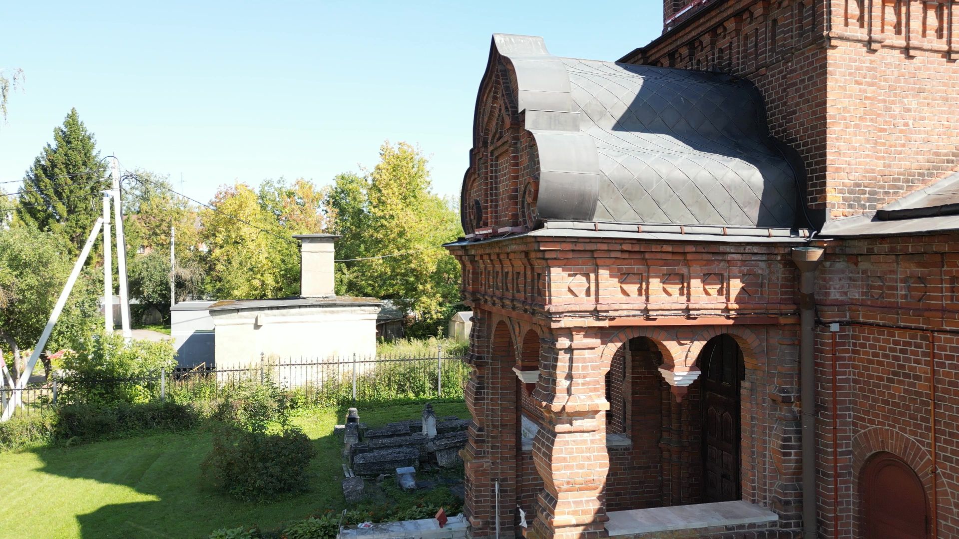 видео с коптера, серпухов, история, города, культура,