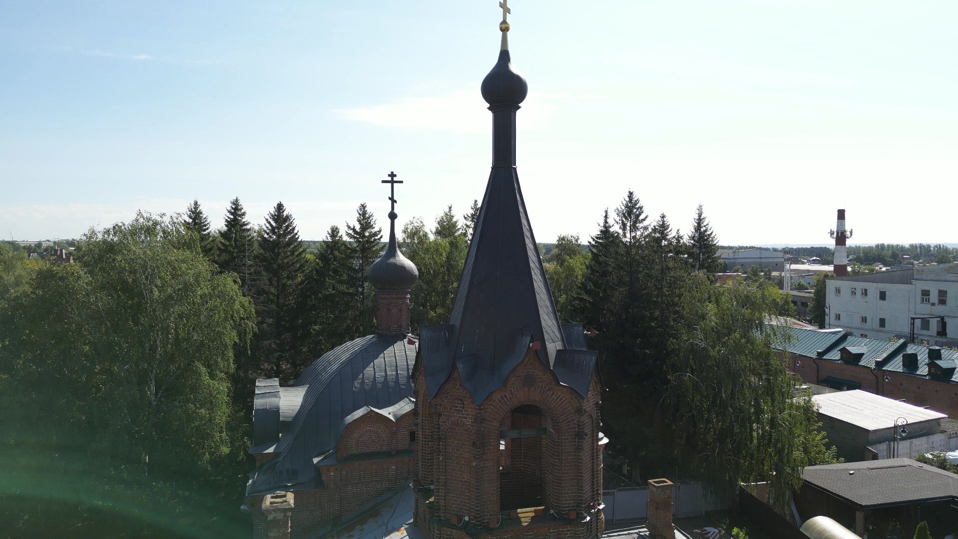 видео с коптера, серпухов, история, города, культура,