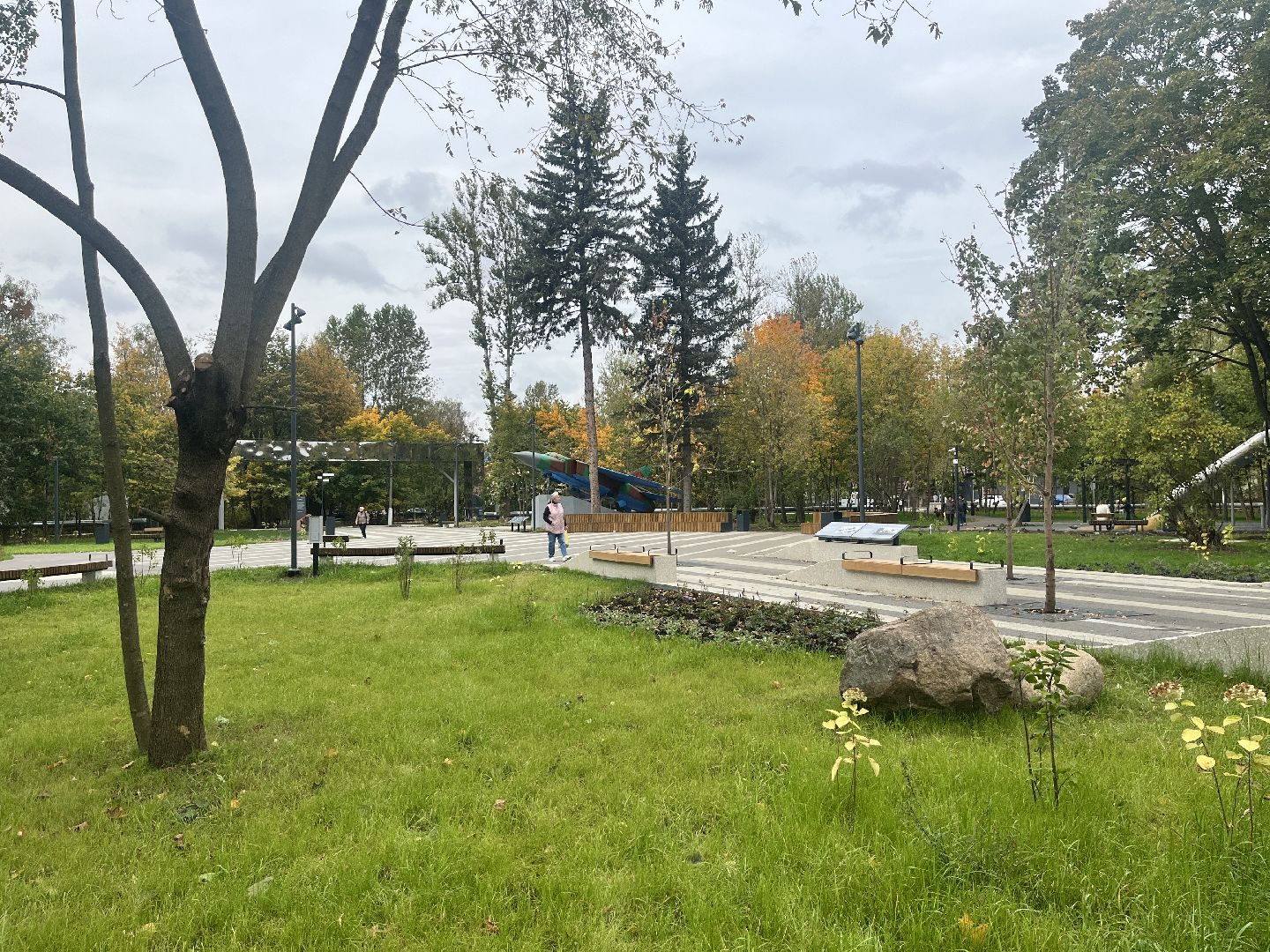 сквер, сквер в балашихе, новый сквер,