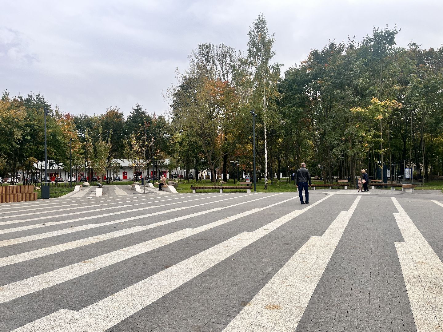 сквер, сквер в балашихе, новый сквер,