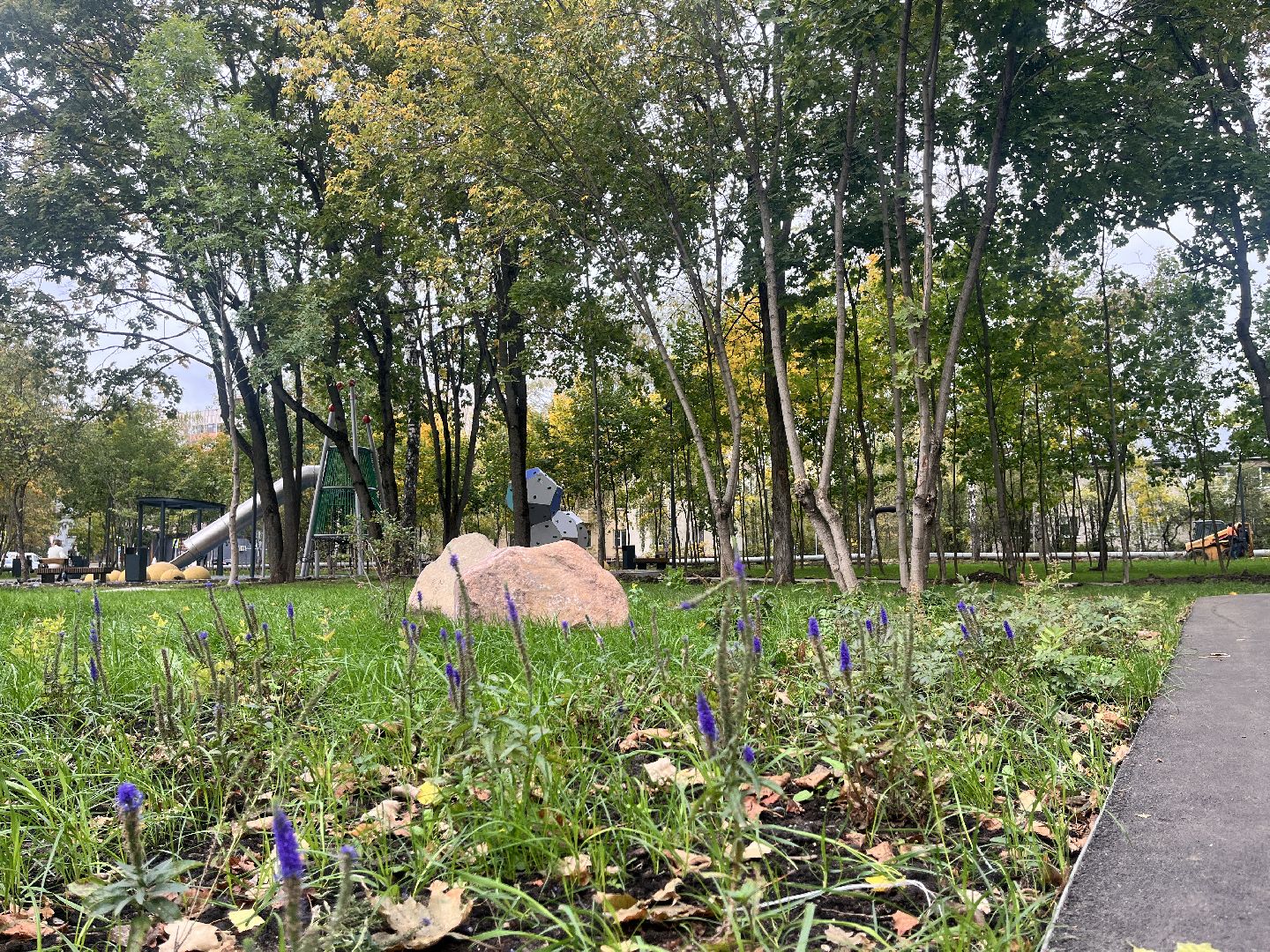 сквер, сквер в балашихе, новый сквер,