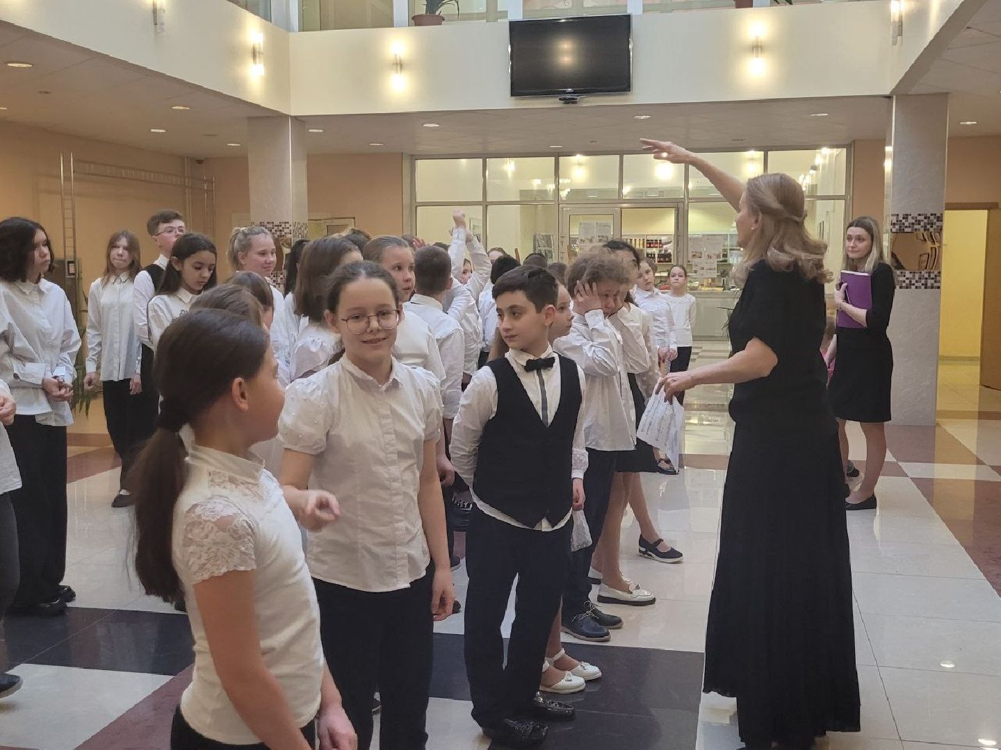 детская школа искусств, отчётный концерт, пение, дети, Видное