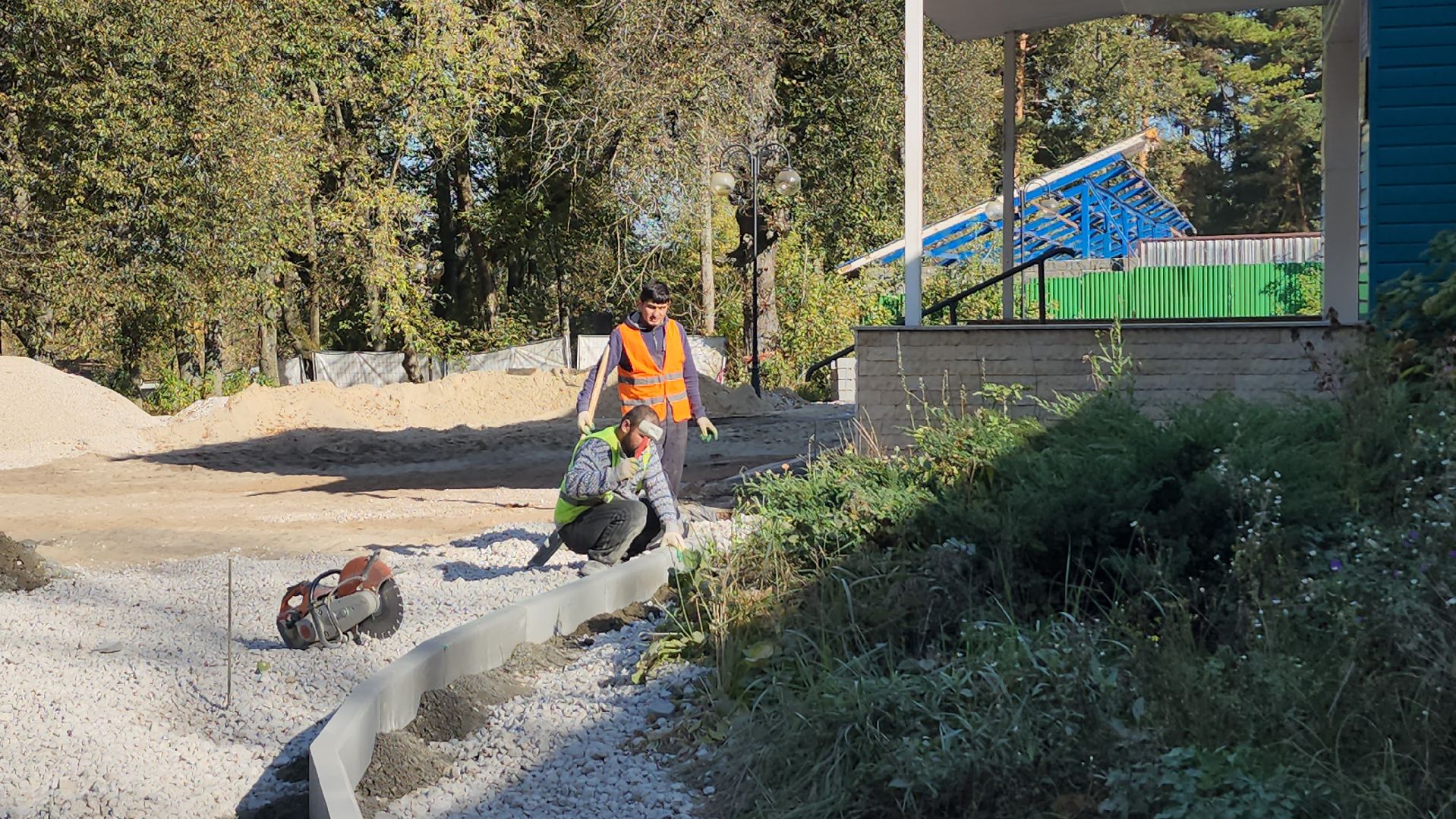 серпухов, благоустройство сквера, поселок пролетарский, дк лира, добродел,
