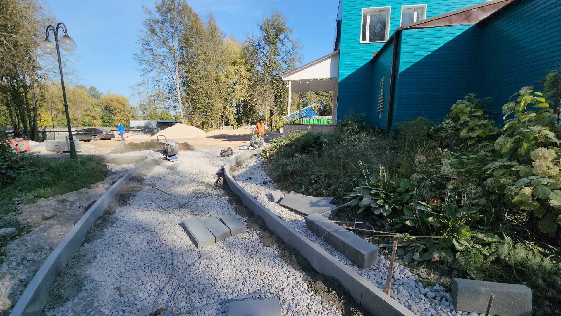 серпухов, благоустройство сквера, поселок пролетарский, дк лира, добродел,