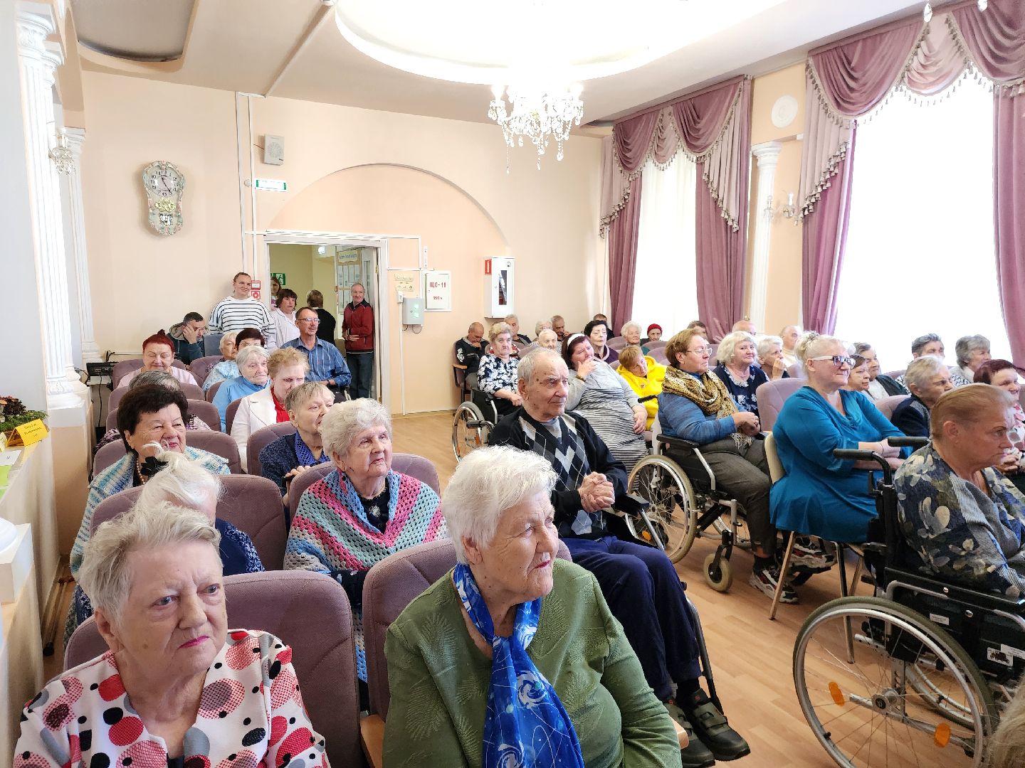 жители, общество, пансионат, день пожилого человека, ногинск, пенсионеры,