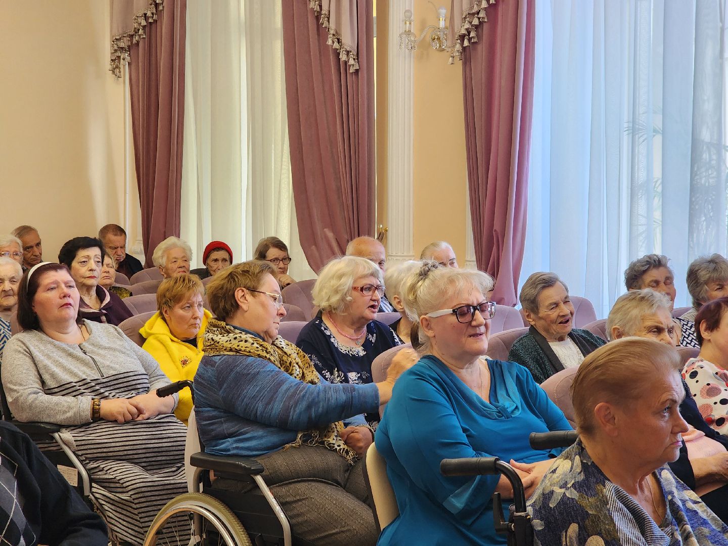 жители, общество, пансионат, день пожилого человека, ногинск, пенсионеры,