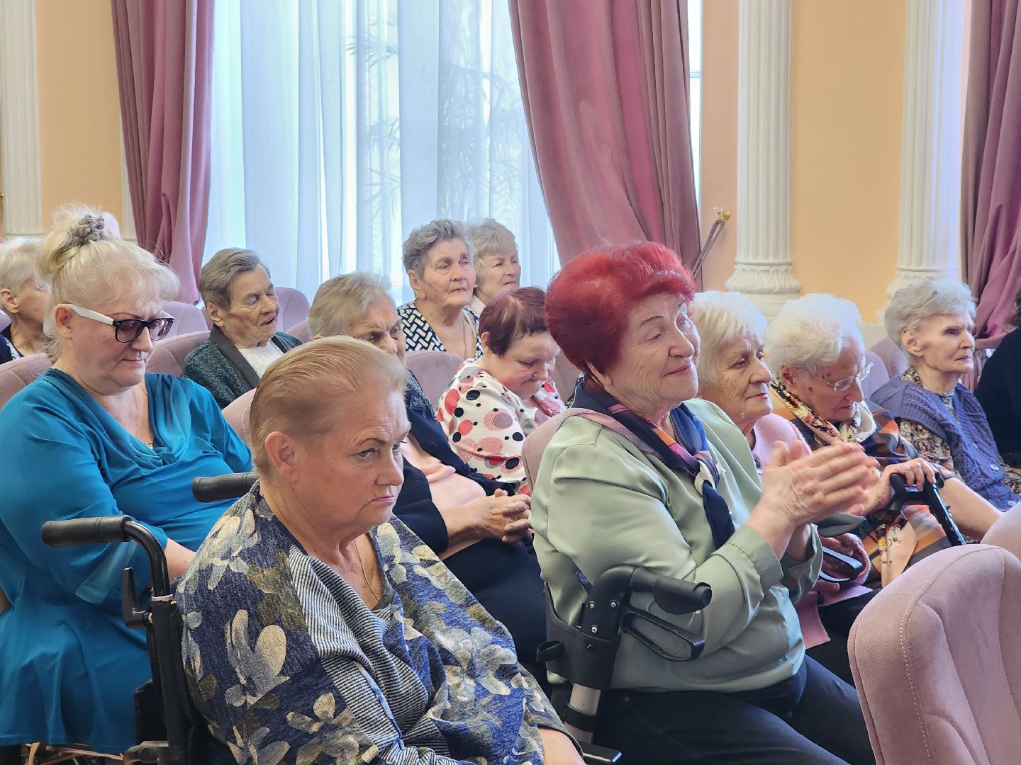 жители, общество, пансионат, день пожилого человека, ногинск, пенсионеры,