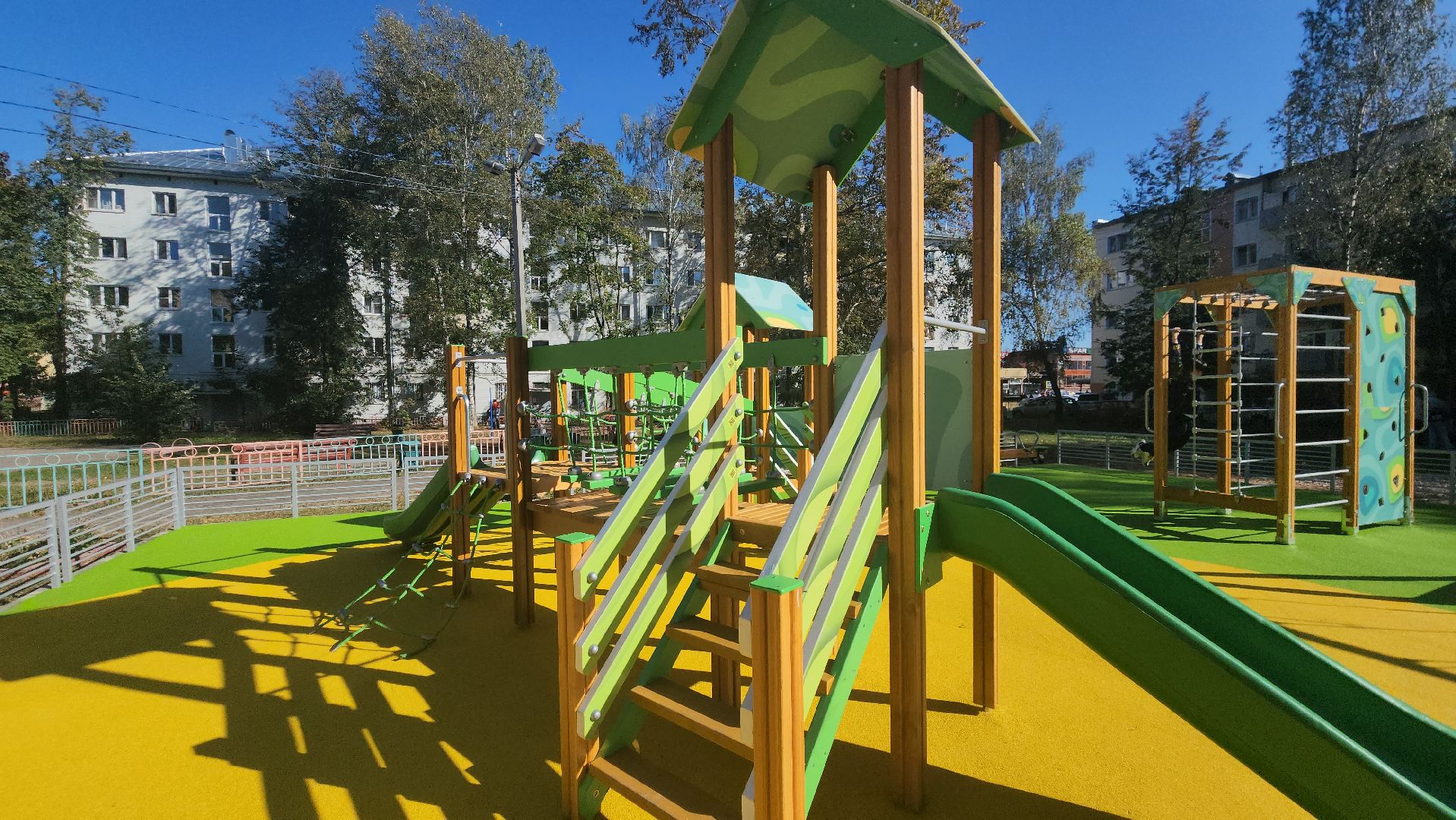 детская площадка, Благоустройство, Лобня,