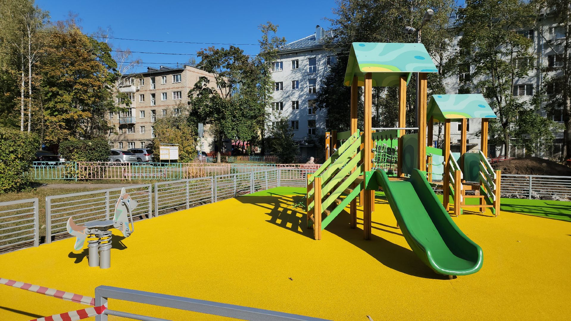 детская площадка, Благоустройство, Лобня,