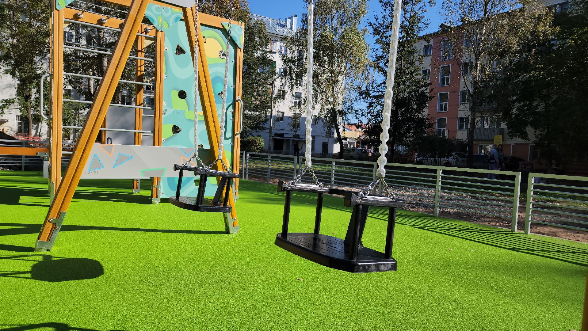 детская площадка, Благоустройство, Лобня,