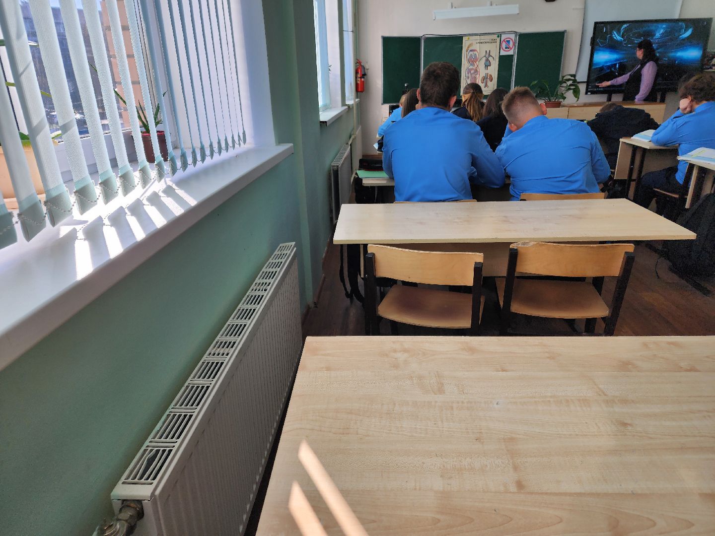 Чехов, поселок Любучаны, средняя школа, отопление, теплоснабжение, директор школы Ирина Резвина, глава округа михаил собакин,