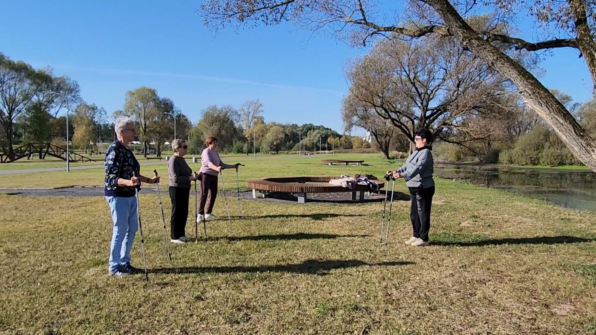 Бронницы, Парк Бронницкий Луг, Спорт в парке, Активное долголетие, Дыхательная гимнастика,