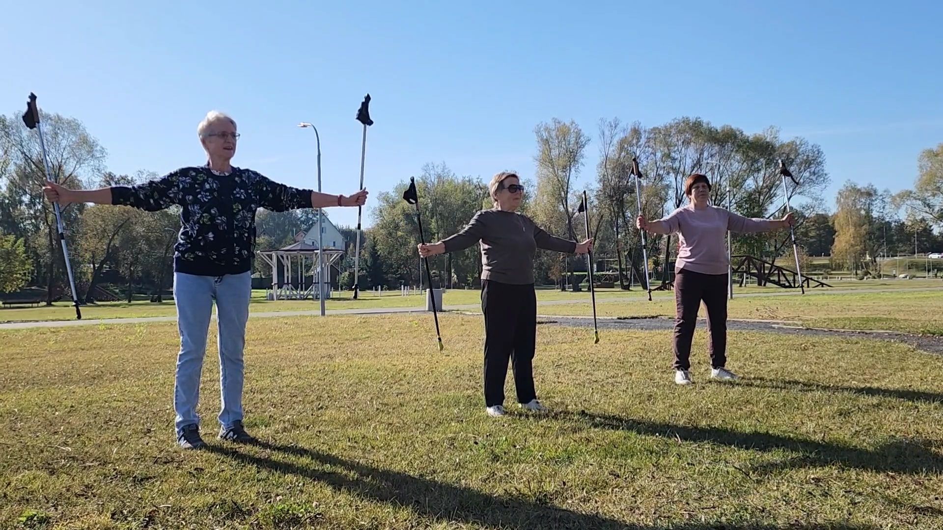 Бронницы, Парк Бронницкий Луг, Спорт в парке, Активное долголетие, Дыхательная гимнастика,