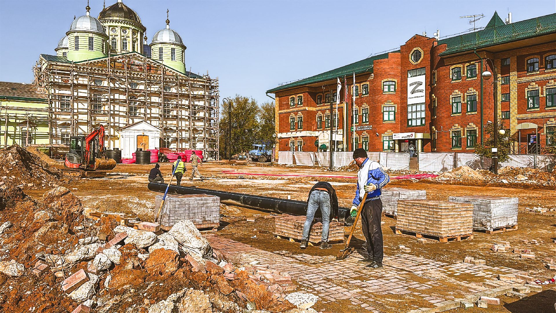 Клин, общество, благоустройство, строительство, Подмосковье,