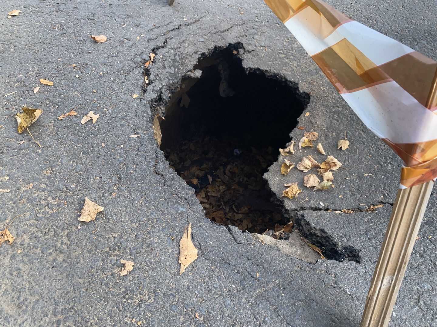 Яма, Дорога, Ремонт,