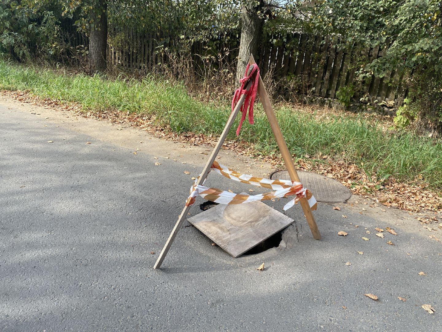 Яма, Дорога, Ремонт,