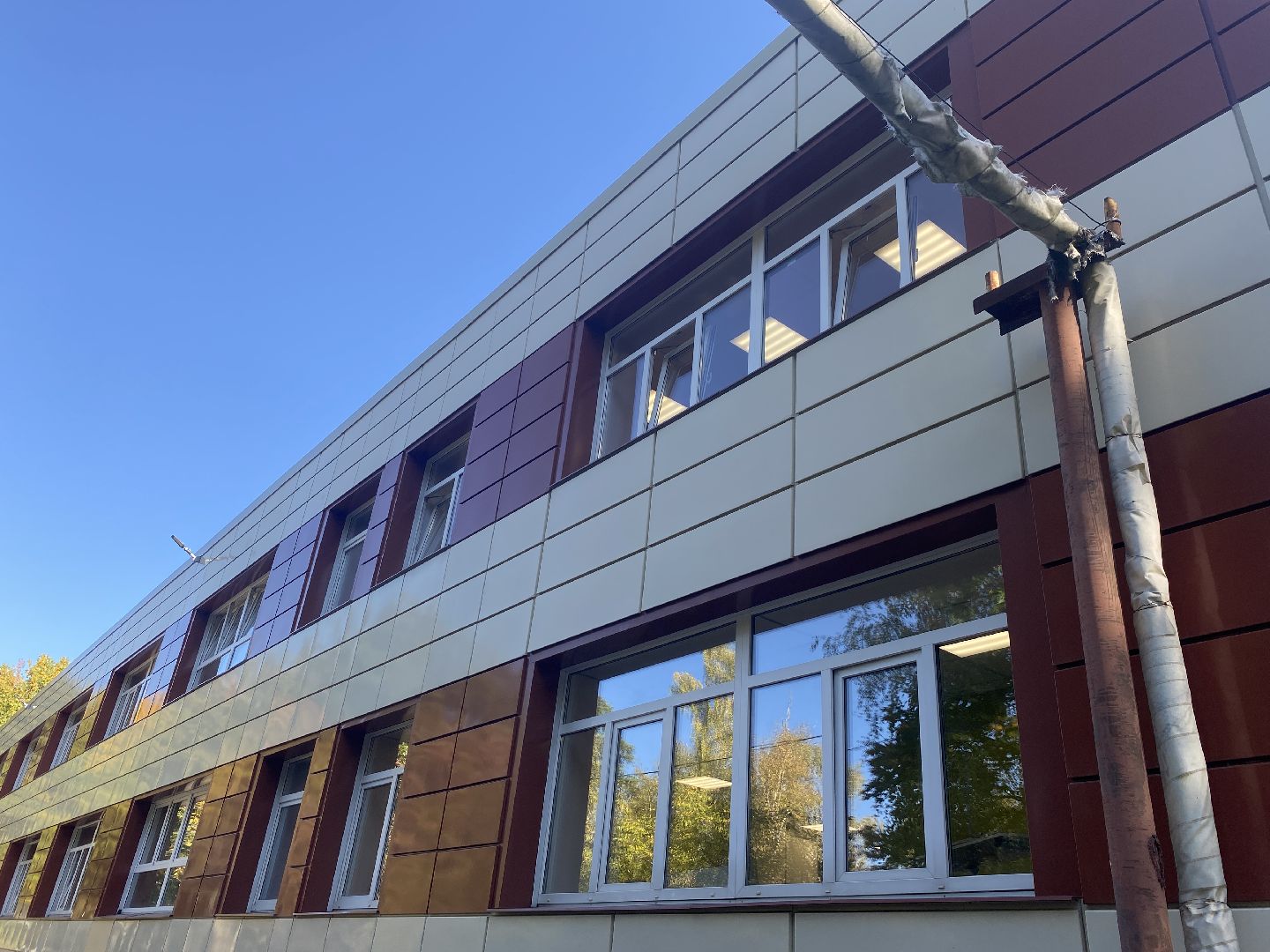 осенне-зимний период, отопление в школе Попова, Власиха школа Попова, подача тепла в соцобъекты, Власиха соцобъекты тепло,