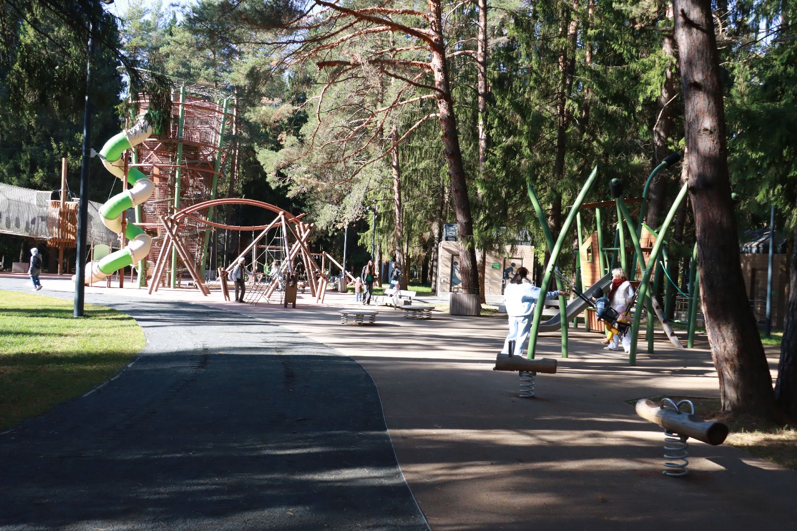 парки, отдых в лесах, лесопарк,