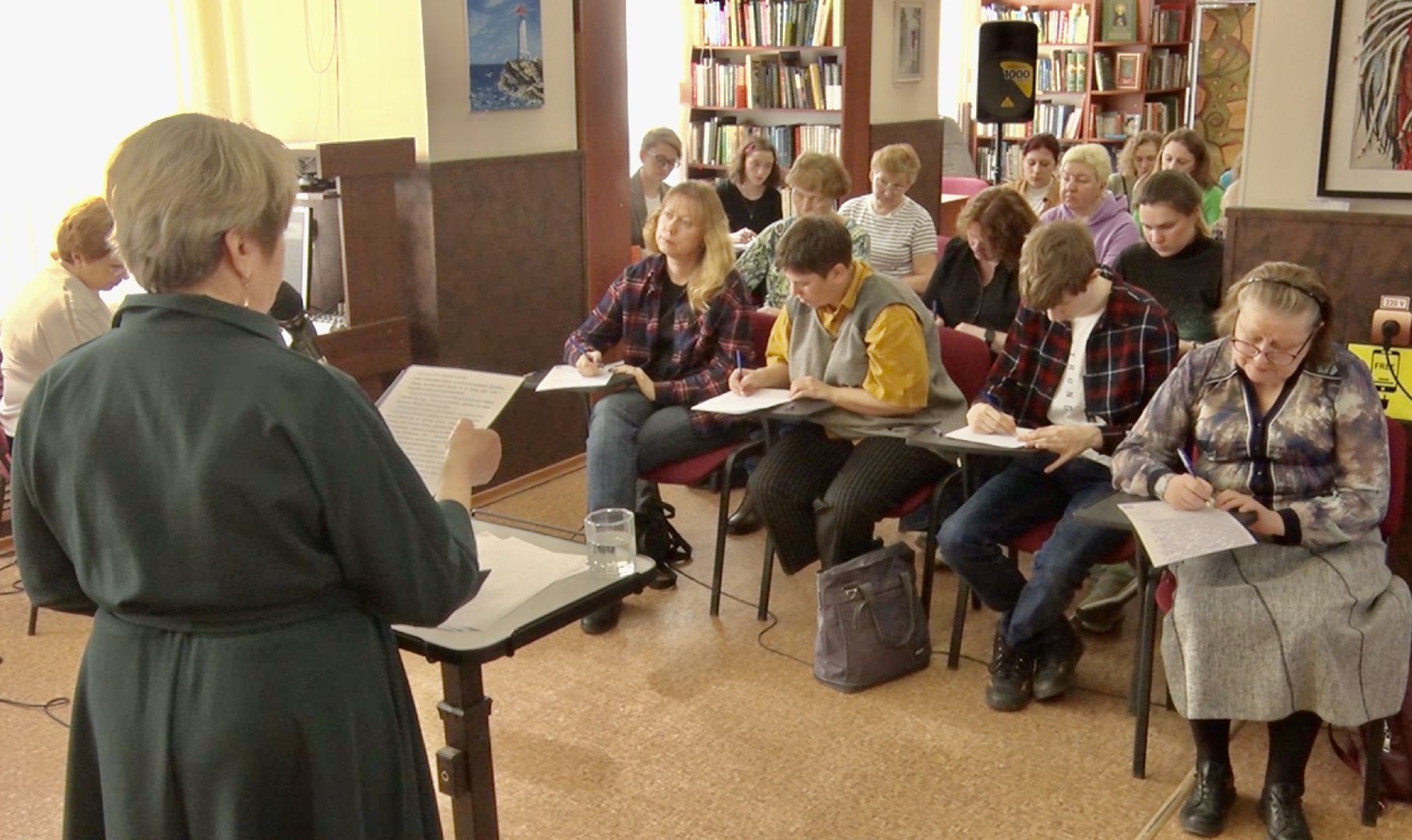 Клин, образование, диктант, грамотность