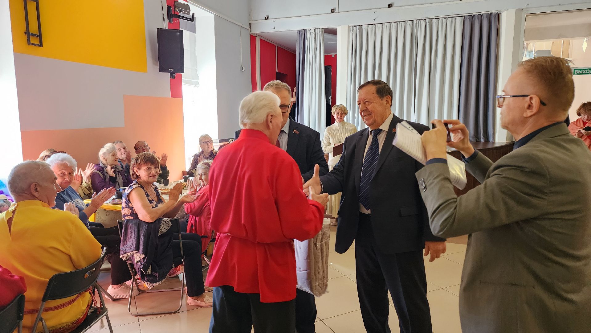 кашира, кдц родина, день пожилого человека, праздник,