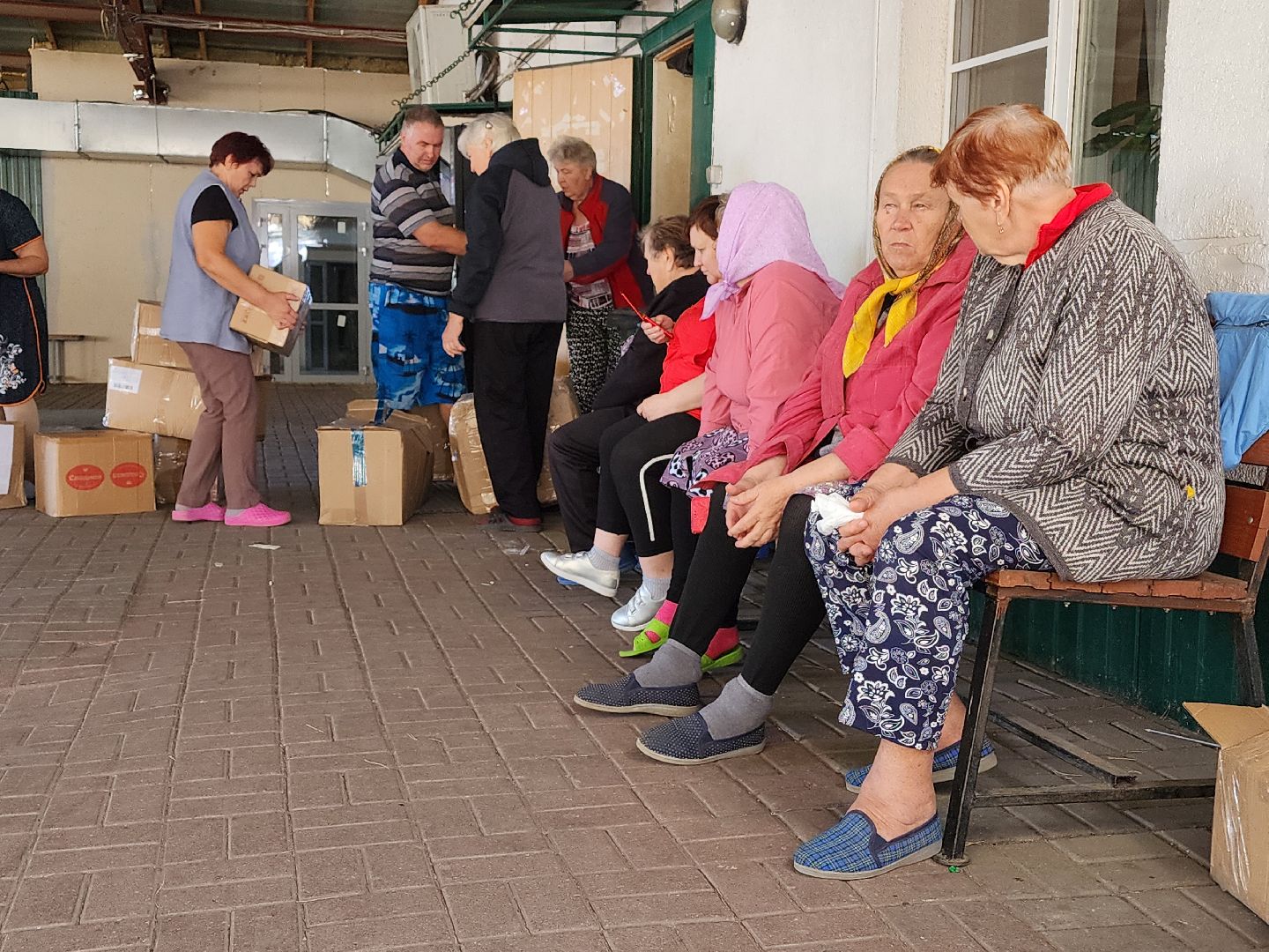 волонтеры подмосковья, гуманитарная помощь, курская область,