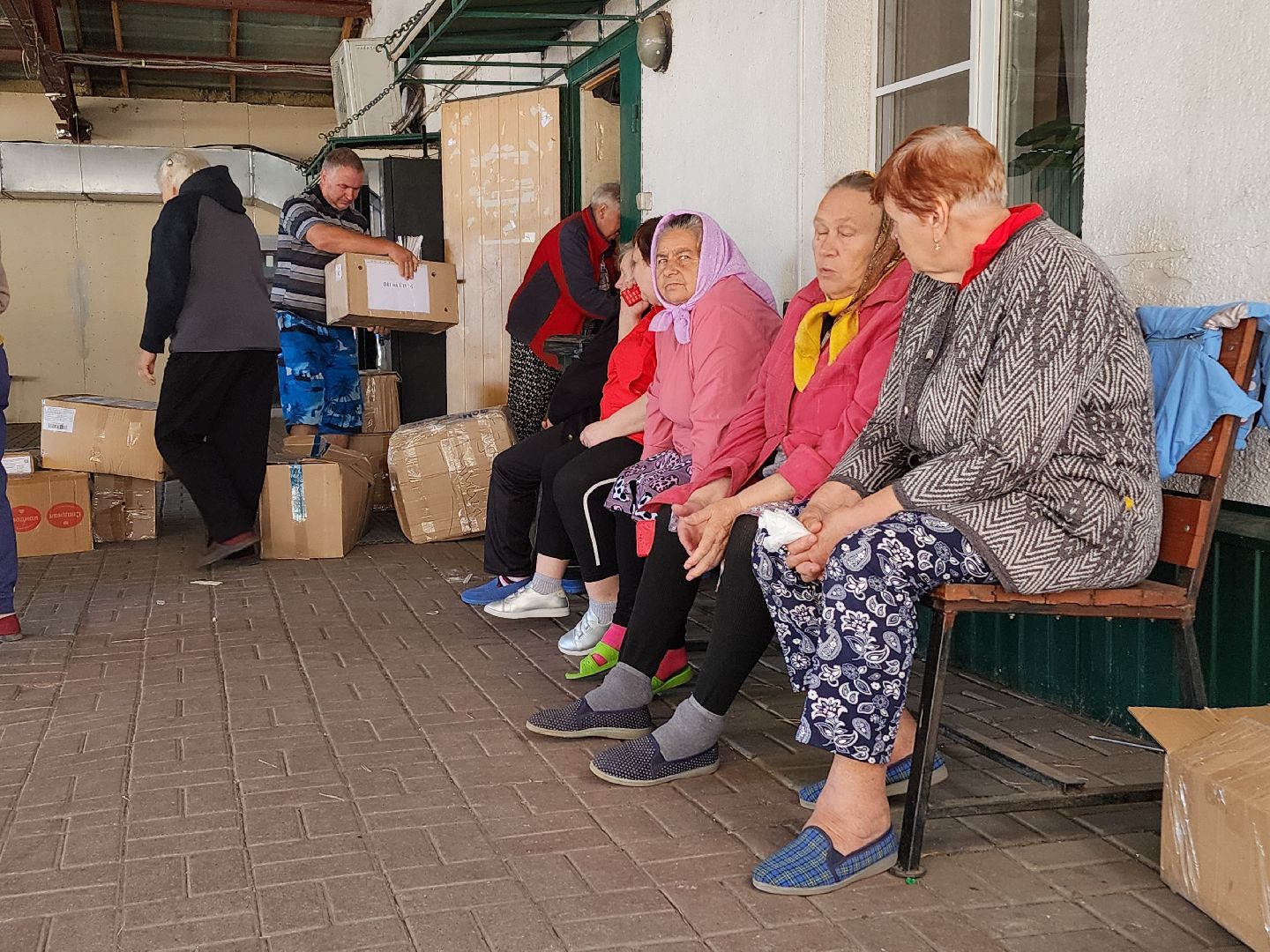 волонтеры подмосковья, гуманитарная помощь, курская область,