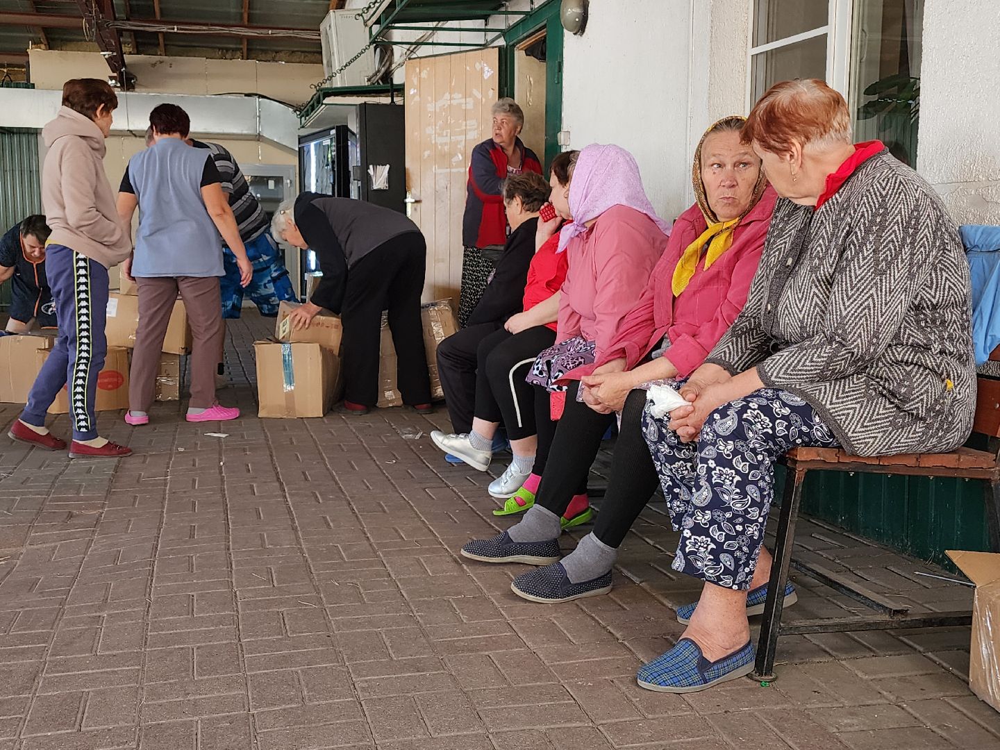 волонтеры подмосковья, гуманитарная помощь, курская область,