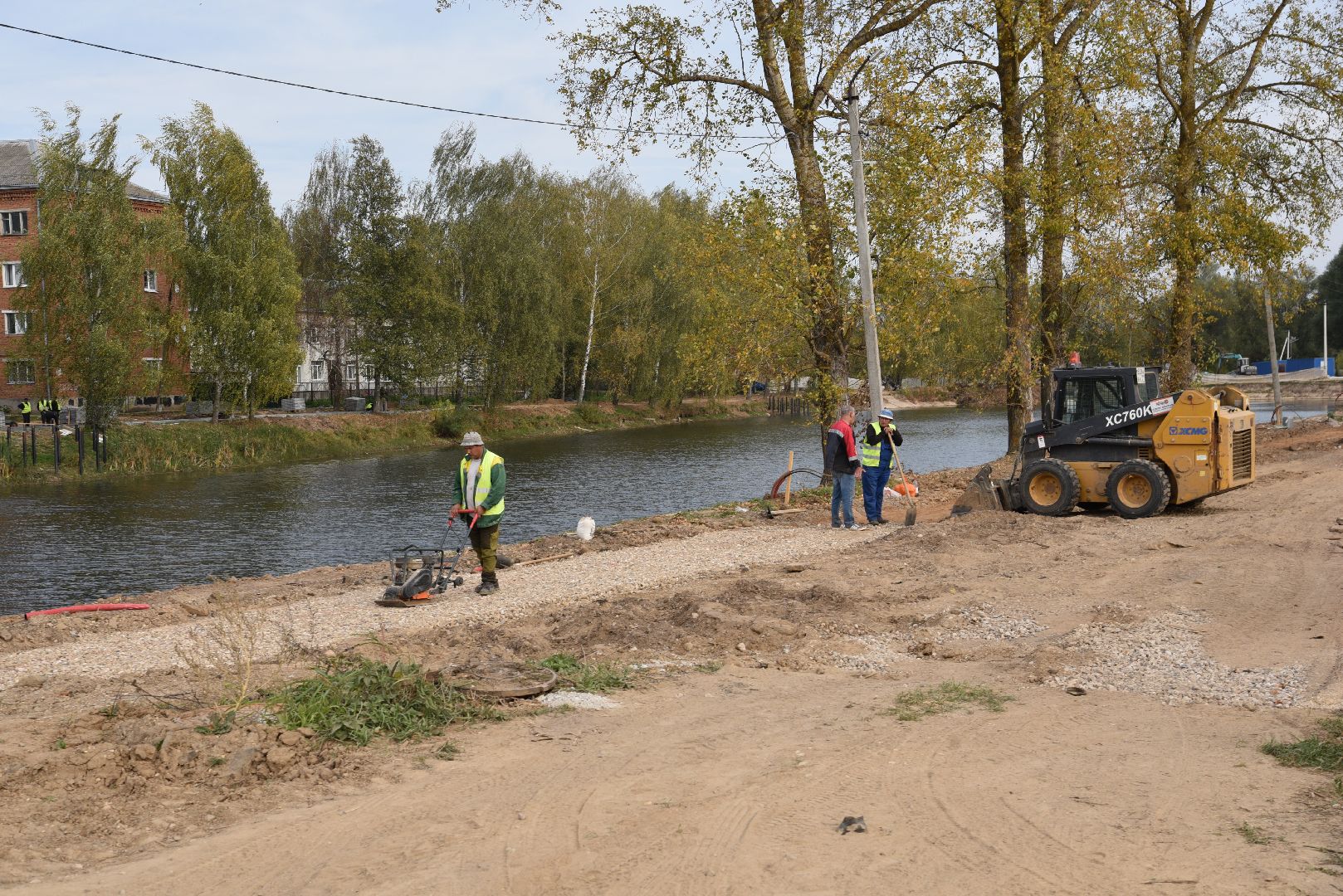 лотошино, благоустройство, формирование комфортной городской среды, красный ручей,