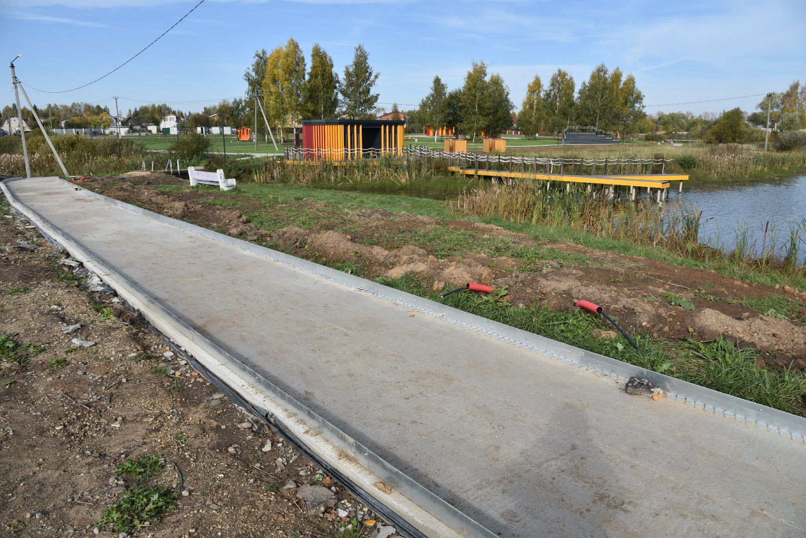 лотошино, благоустройство, формирование комфортной городской среды, красный ручей,