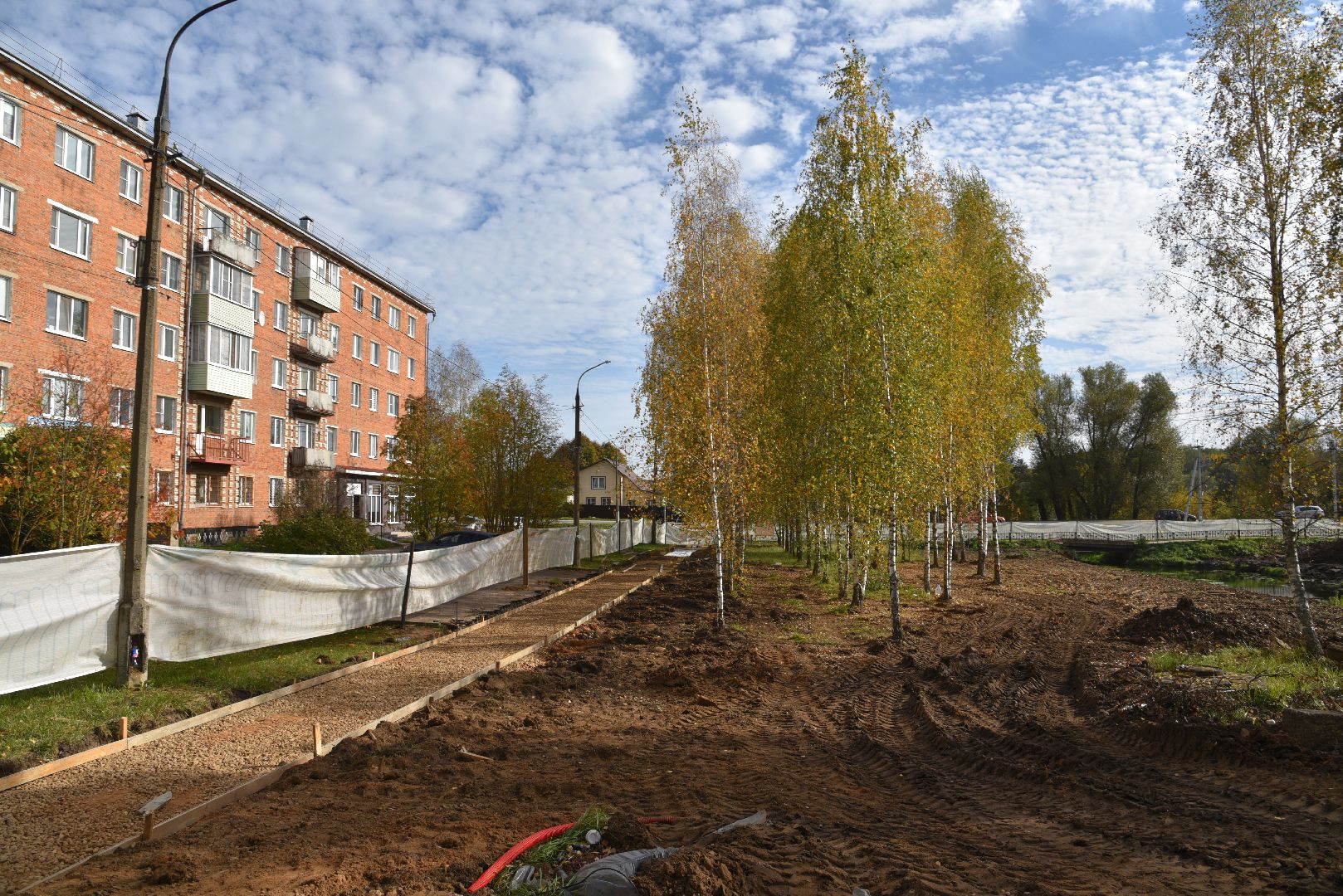 лотошино, благоустройство, формирование комфортной городской среды, красный ручей,
